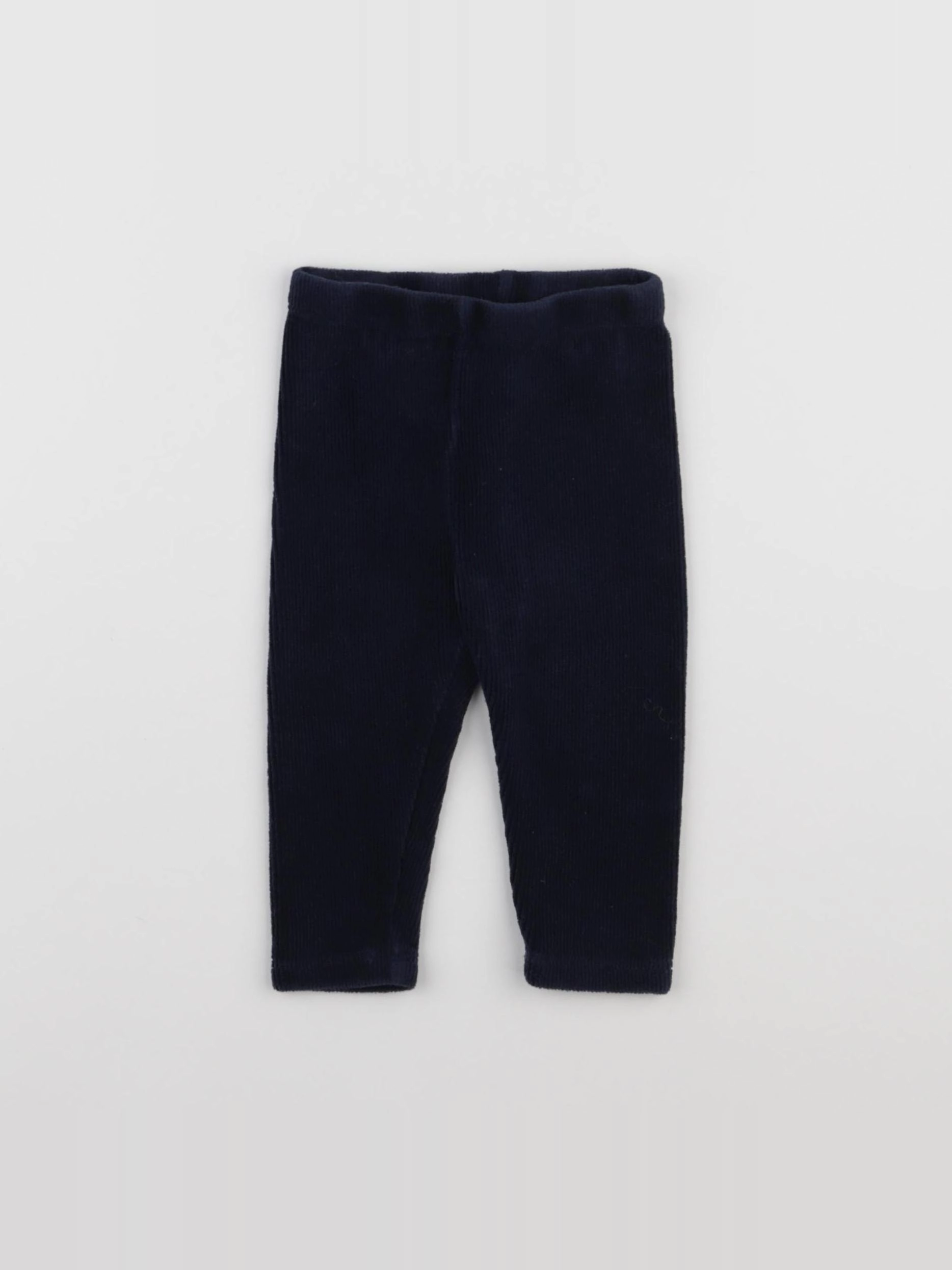 Vertbaudet - legging bleu - 9 mois