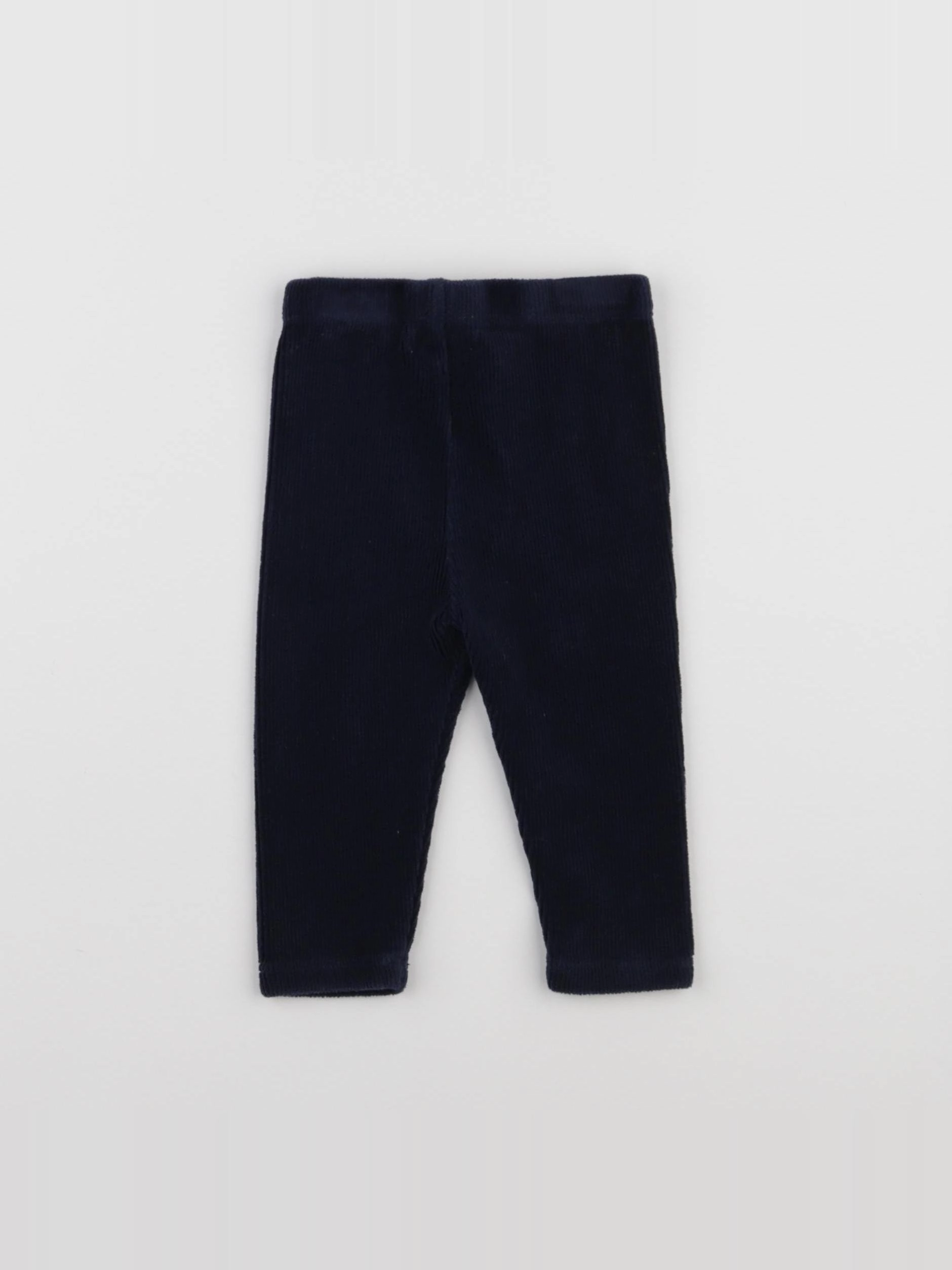 Vertbaudet - legging bleu - 9 mois