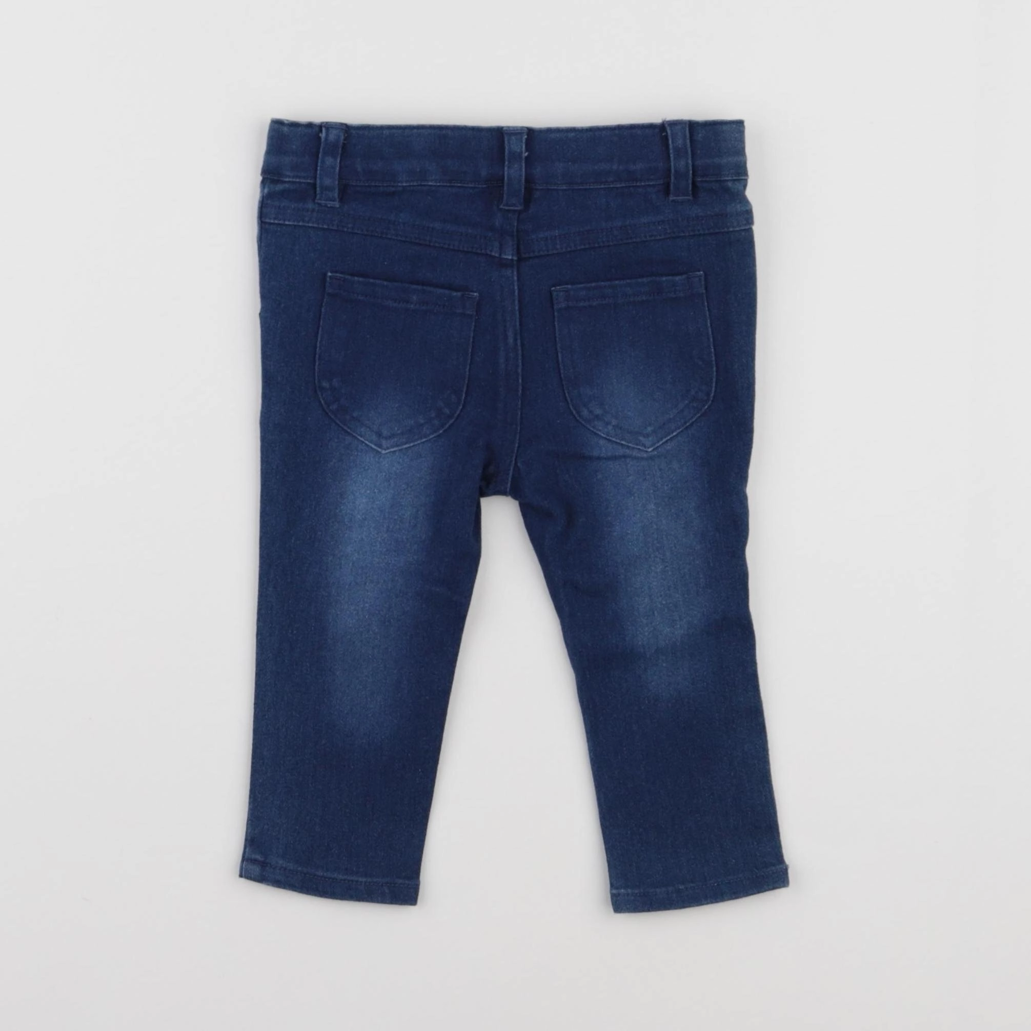 Vertbaudet - jean bleu - 9 mois