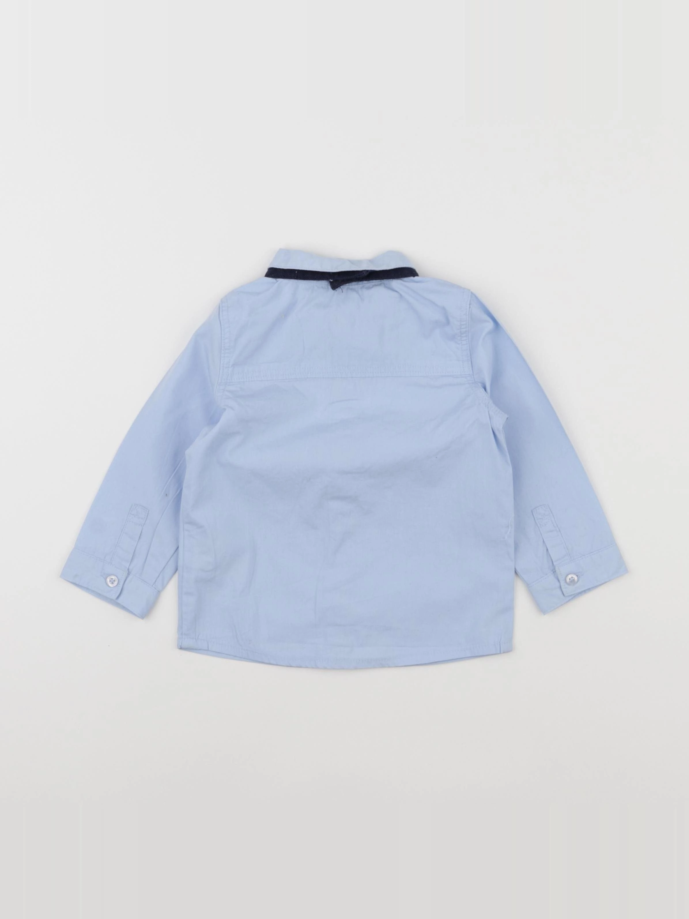 Vertbaudet - chemise bleu - 18 mois