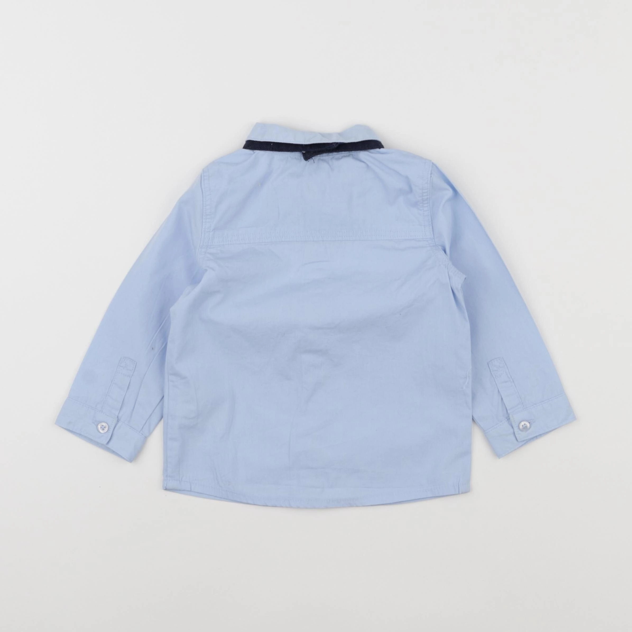 Vertbaudet - chemise bleu - 18 mois