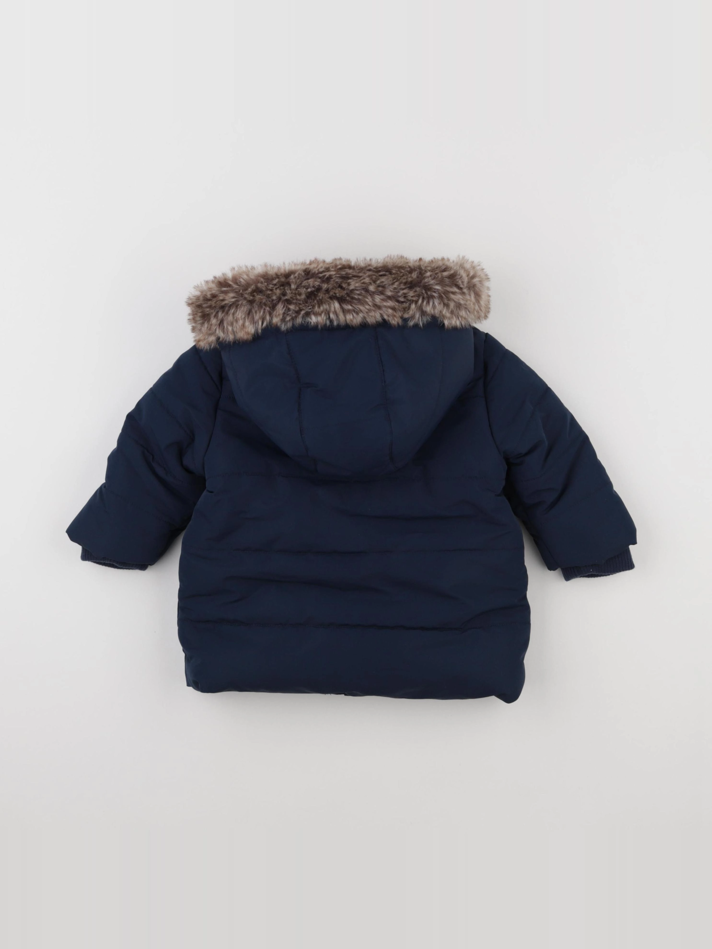 Boutchou - parka bleu - 12 mois
