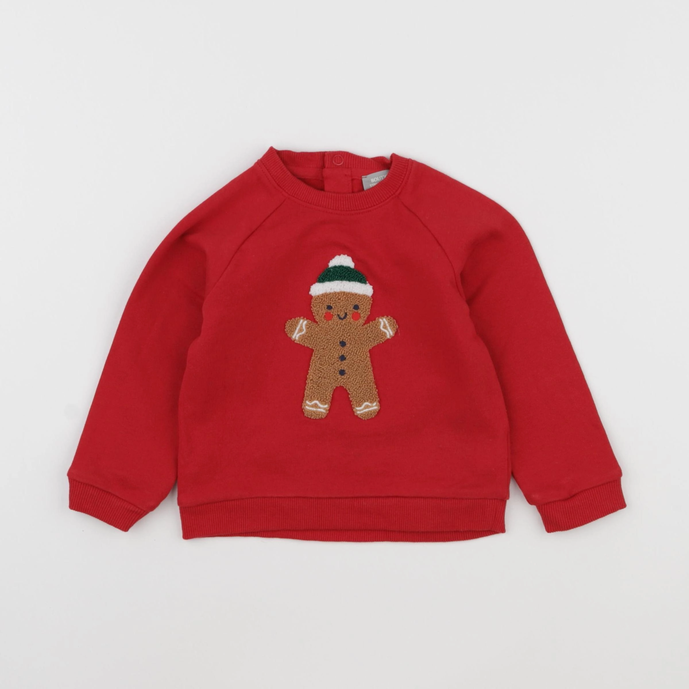 Boutchou - sweat rouge - 24 mois