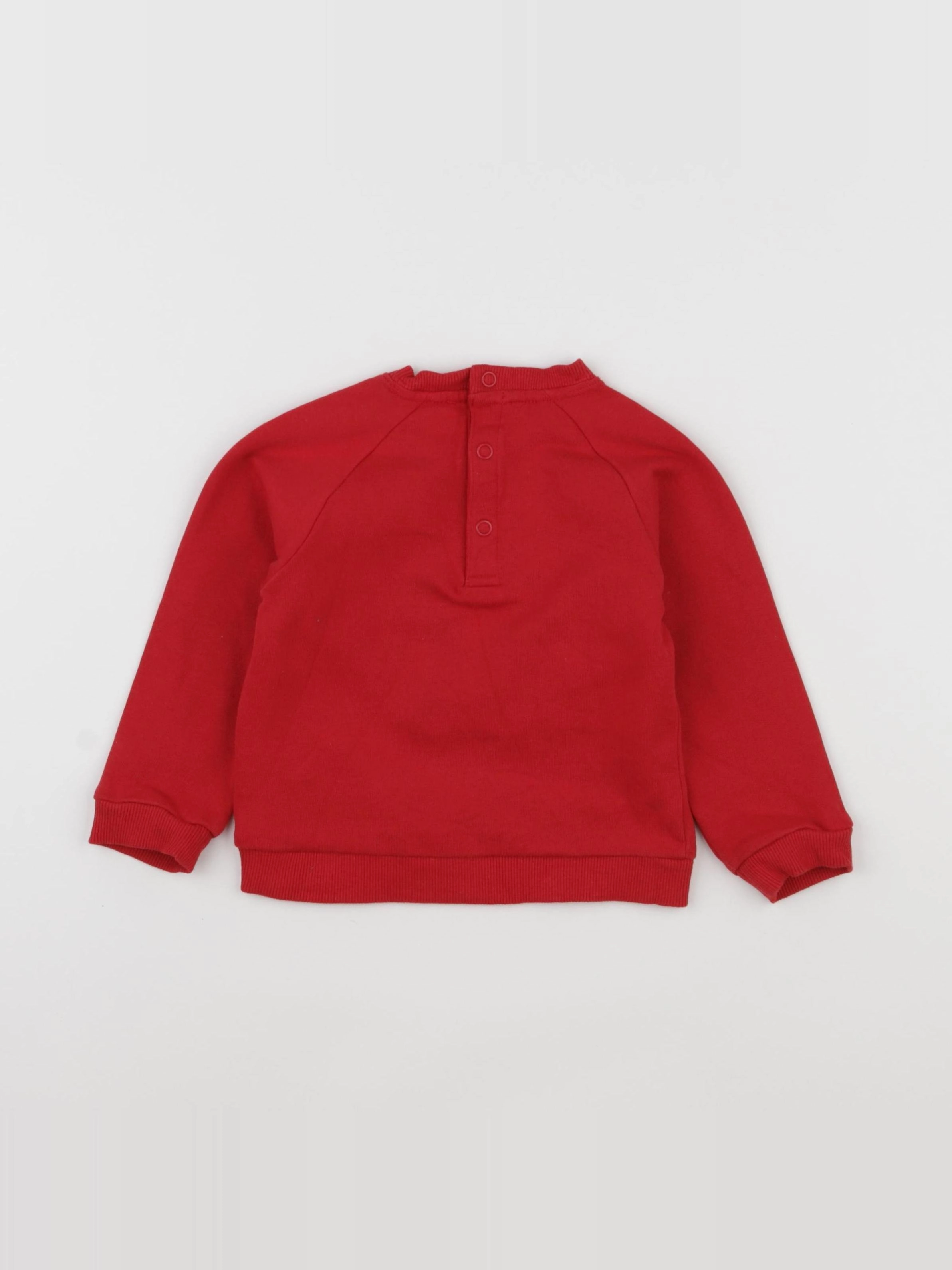 Boutchou - sweat rouge - 24 mois