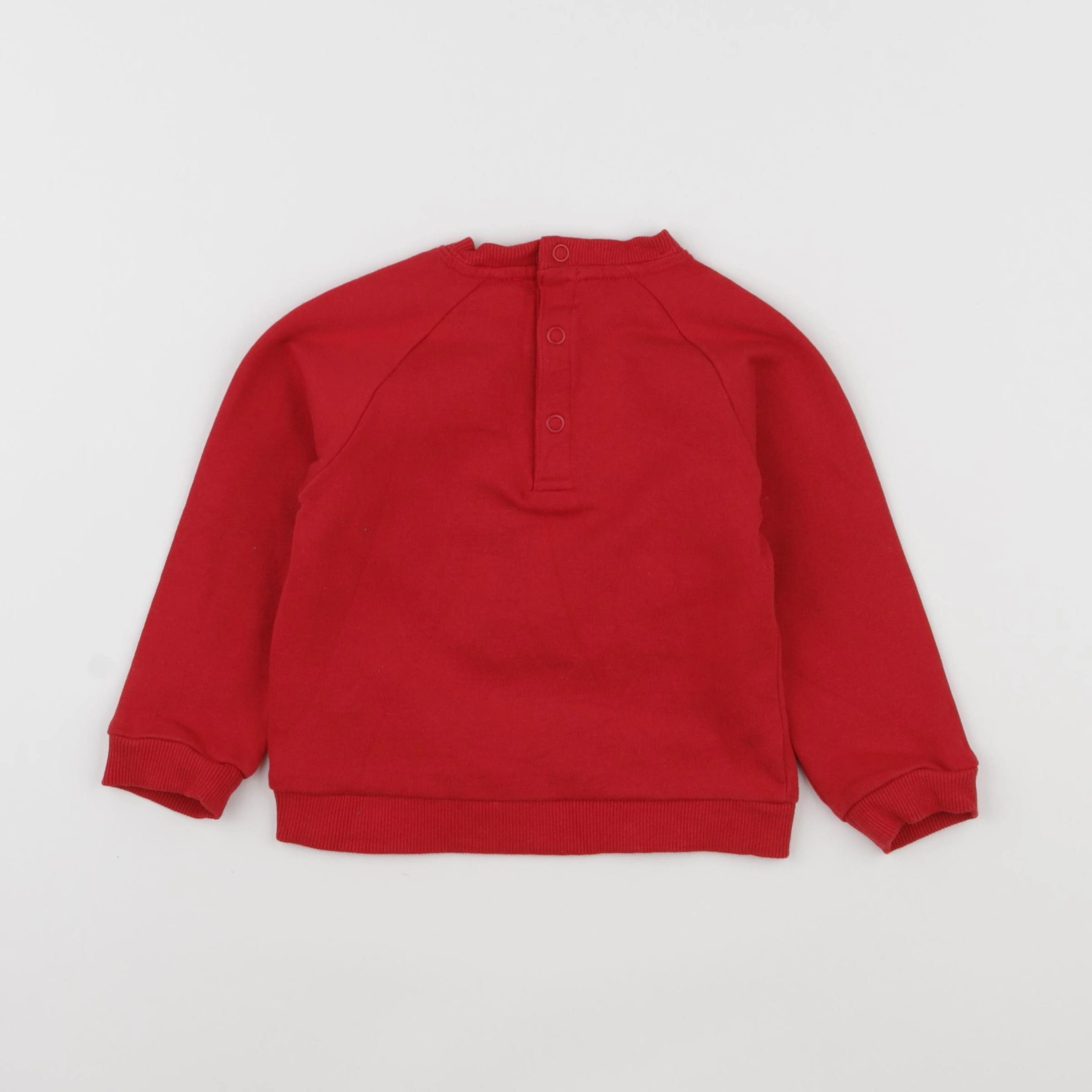 Boutchou - sweat rouge - 24 mois