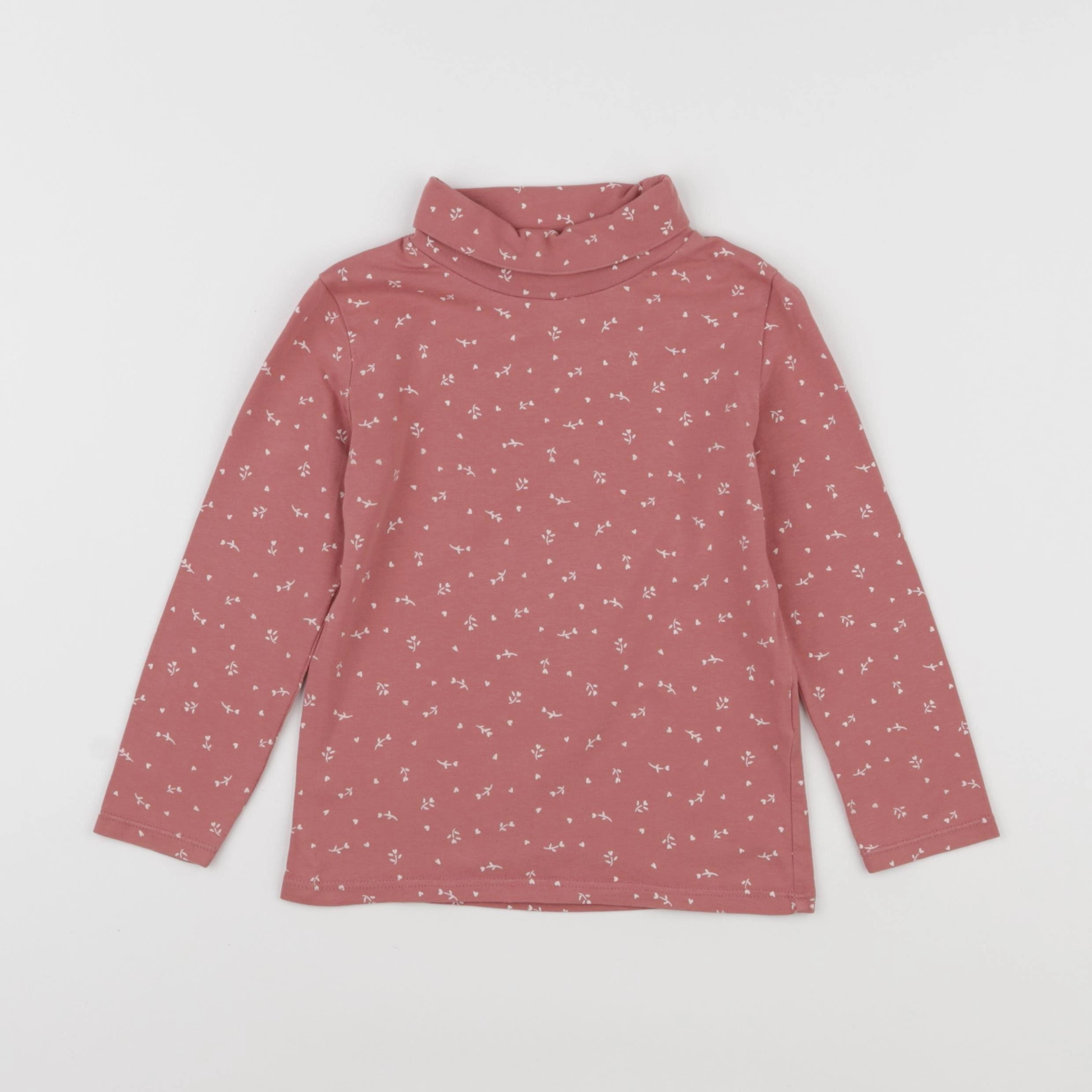 Vertbaudet - sous-pull rose - 4 ans