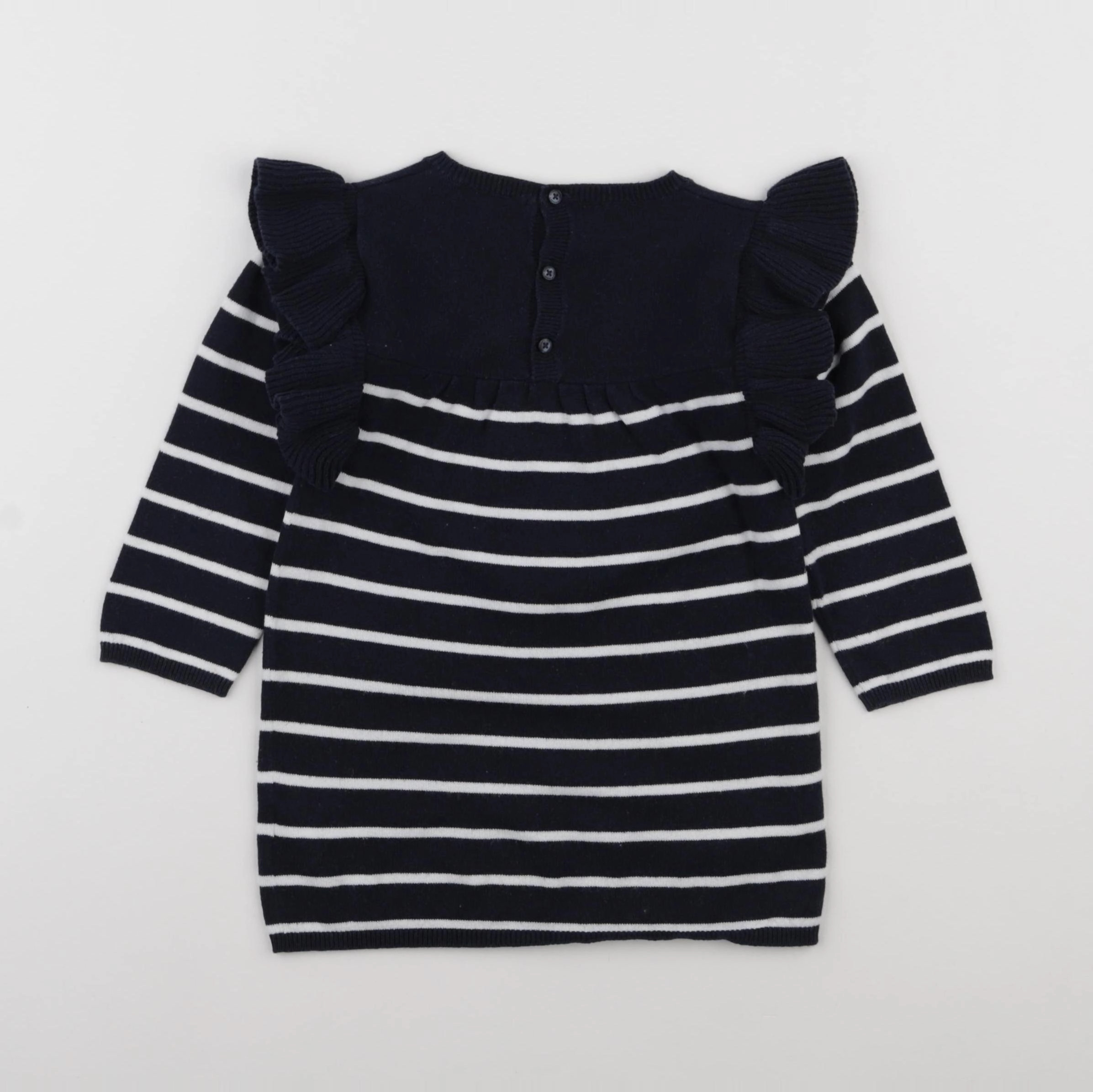 Vertbaudet - robe bleu - 18 mois