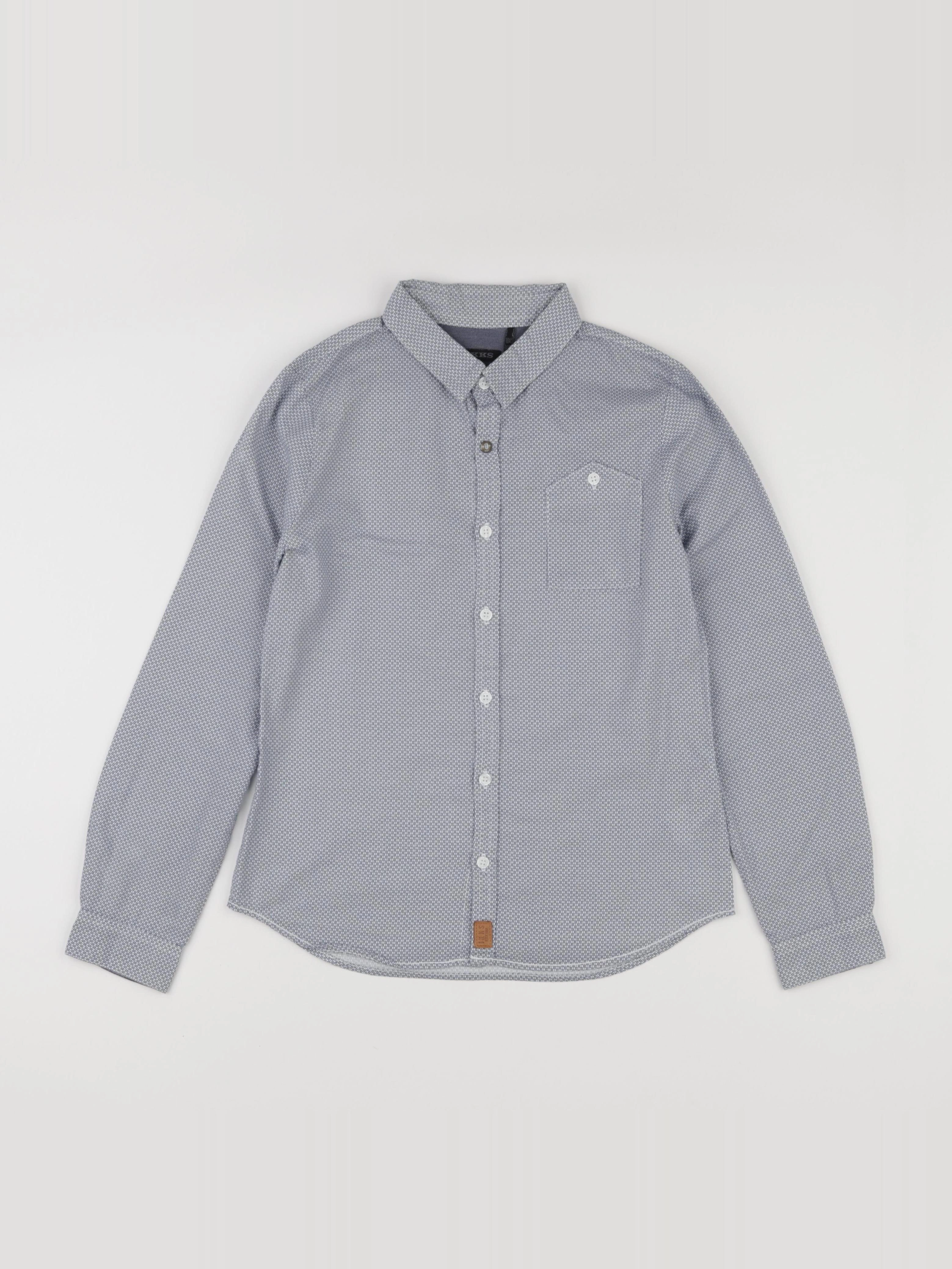 IKKS - chemise bleu - 10 ans