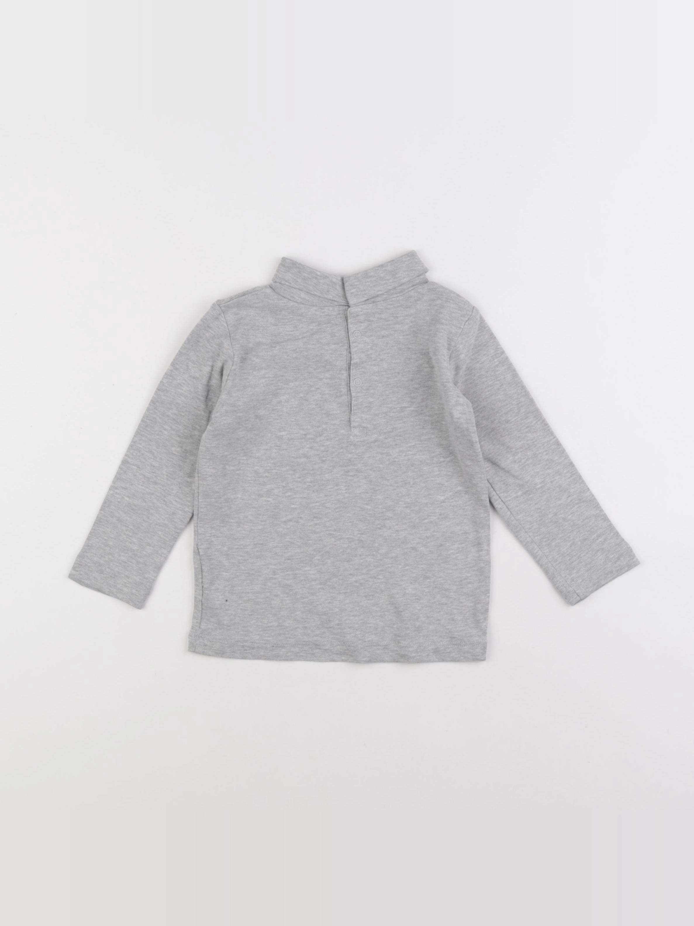 Boutchou - sous-pull gris - 24 mois