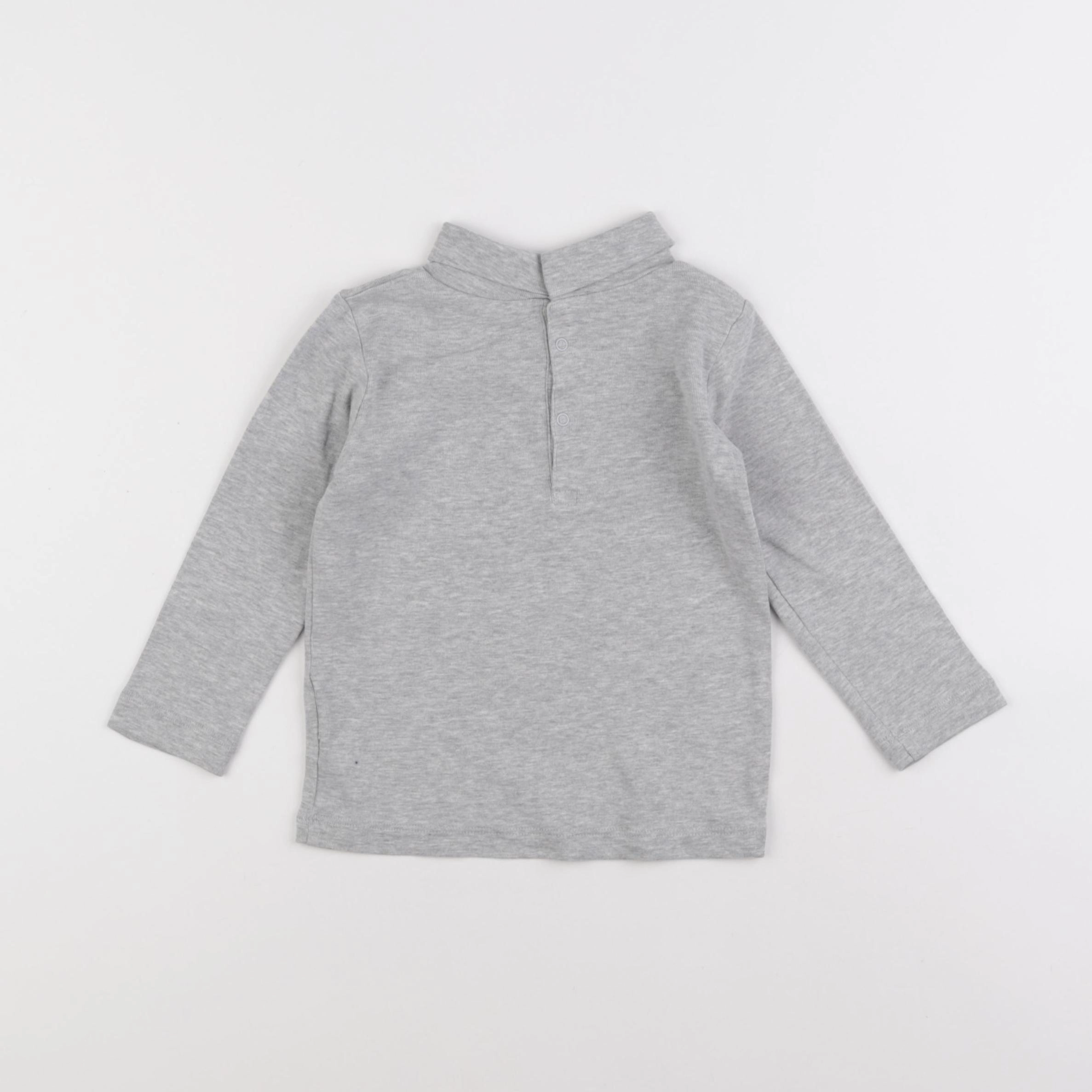 Boutchou - sous-pull gris - 24 mois