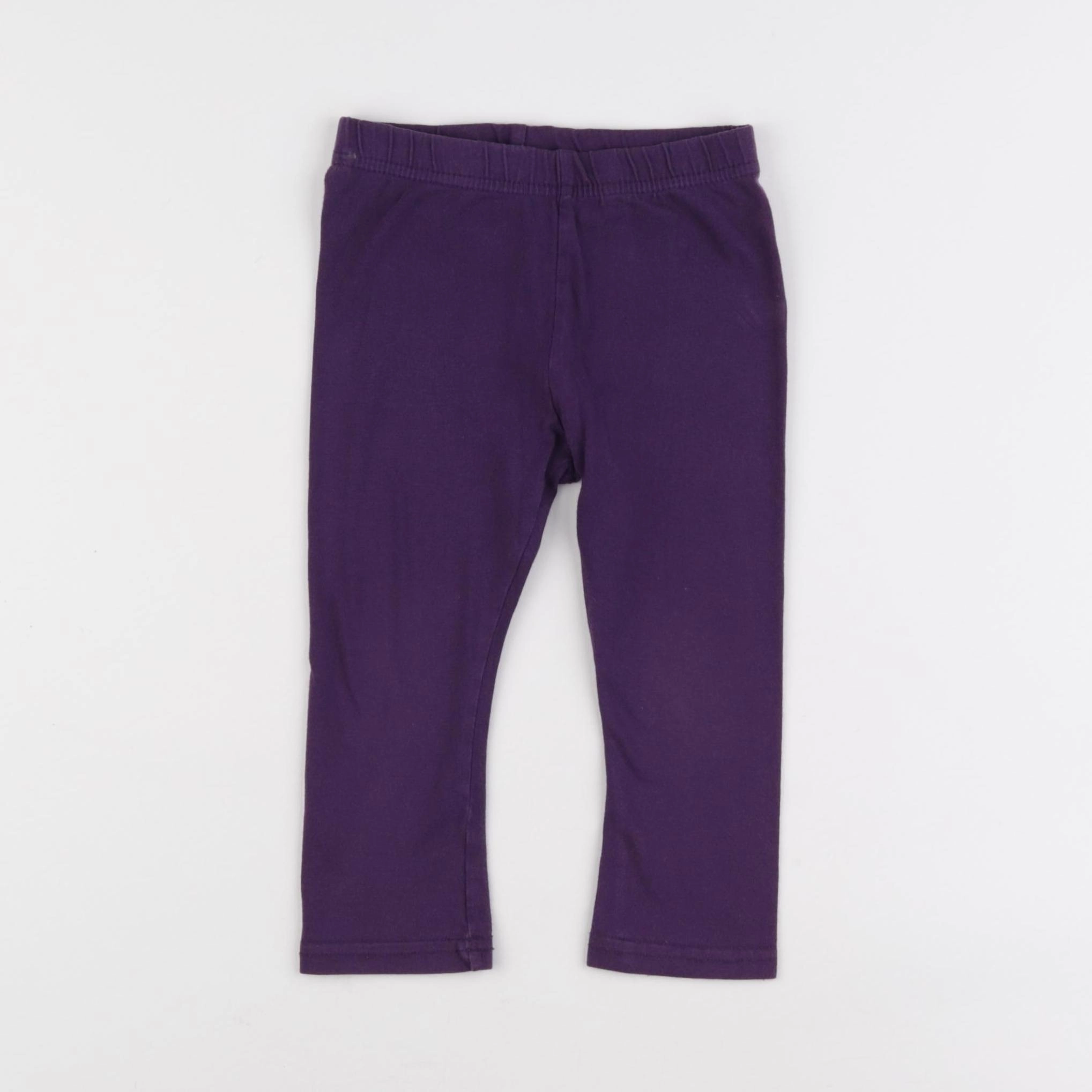 H&M - legging violet - 12/18 mois