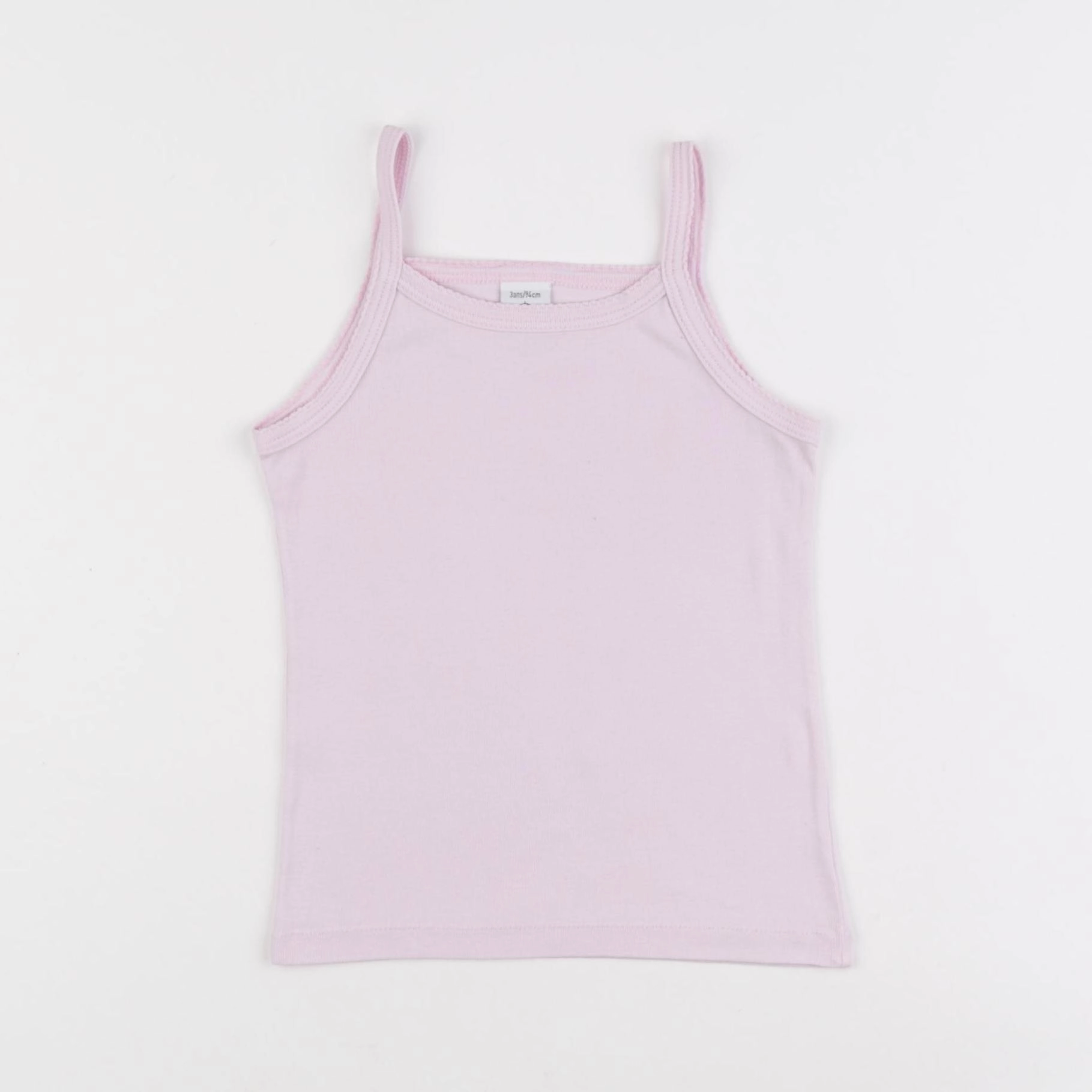 Petit Bateau - maillot de corps rose - 3 ans