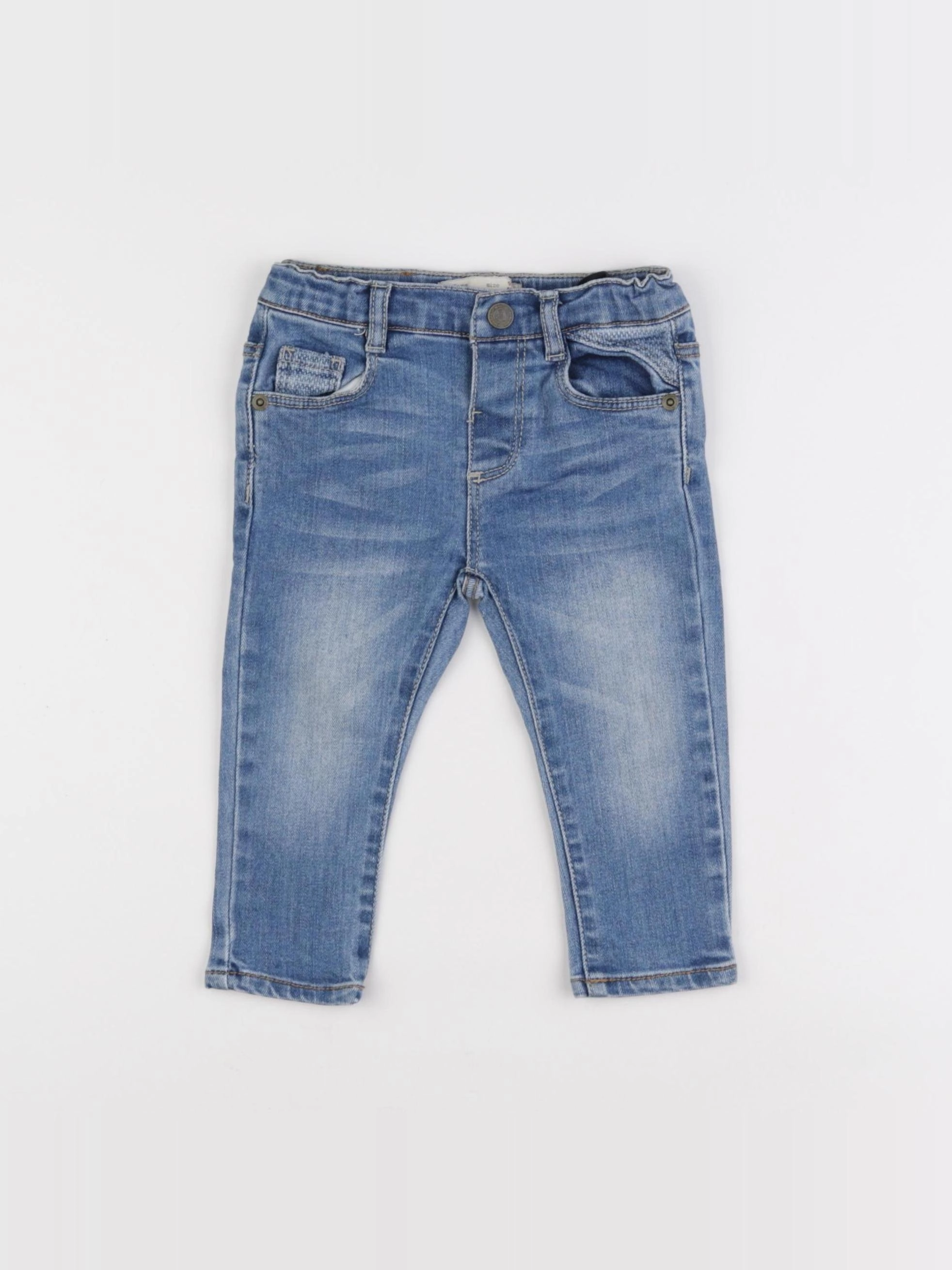 Zara - jean bleu - 9/12 mois
