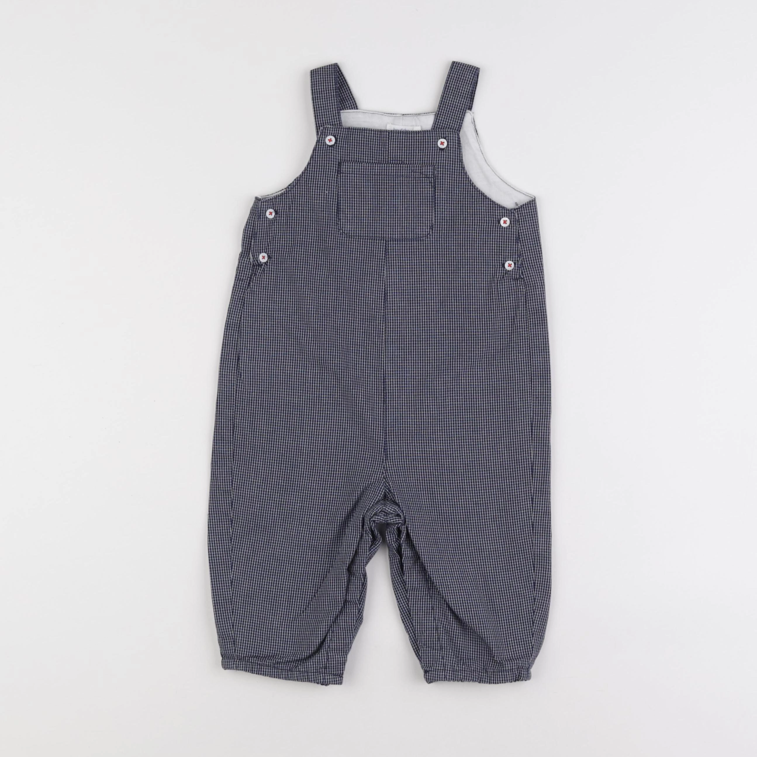 Boutchou - combinaison bleu - 12 mois