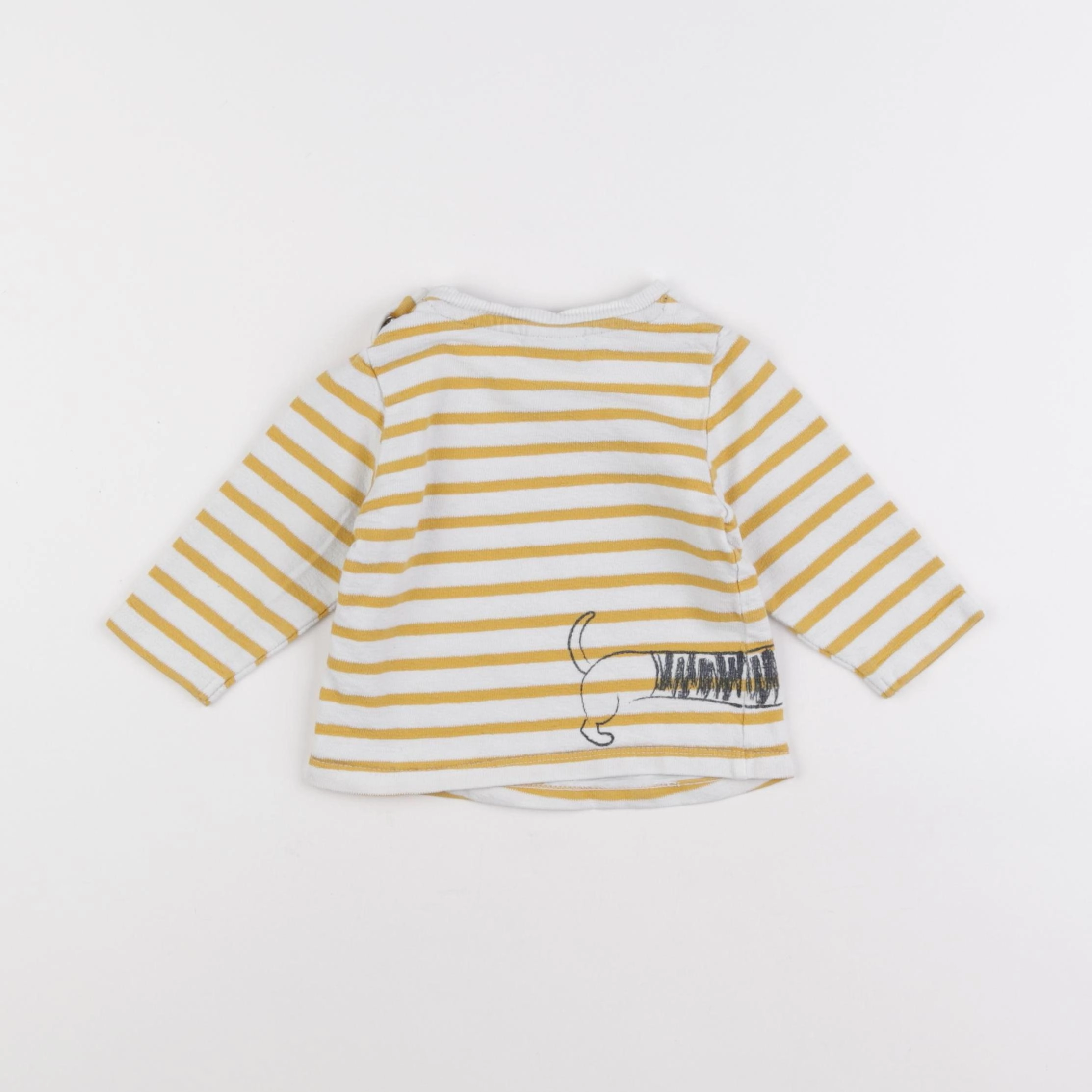 Tape à l'oeil - tee-shirt jaune - 12 mois