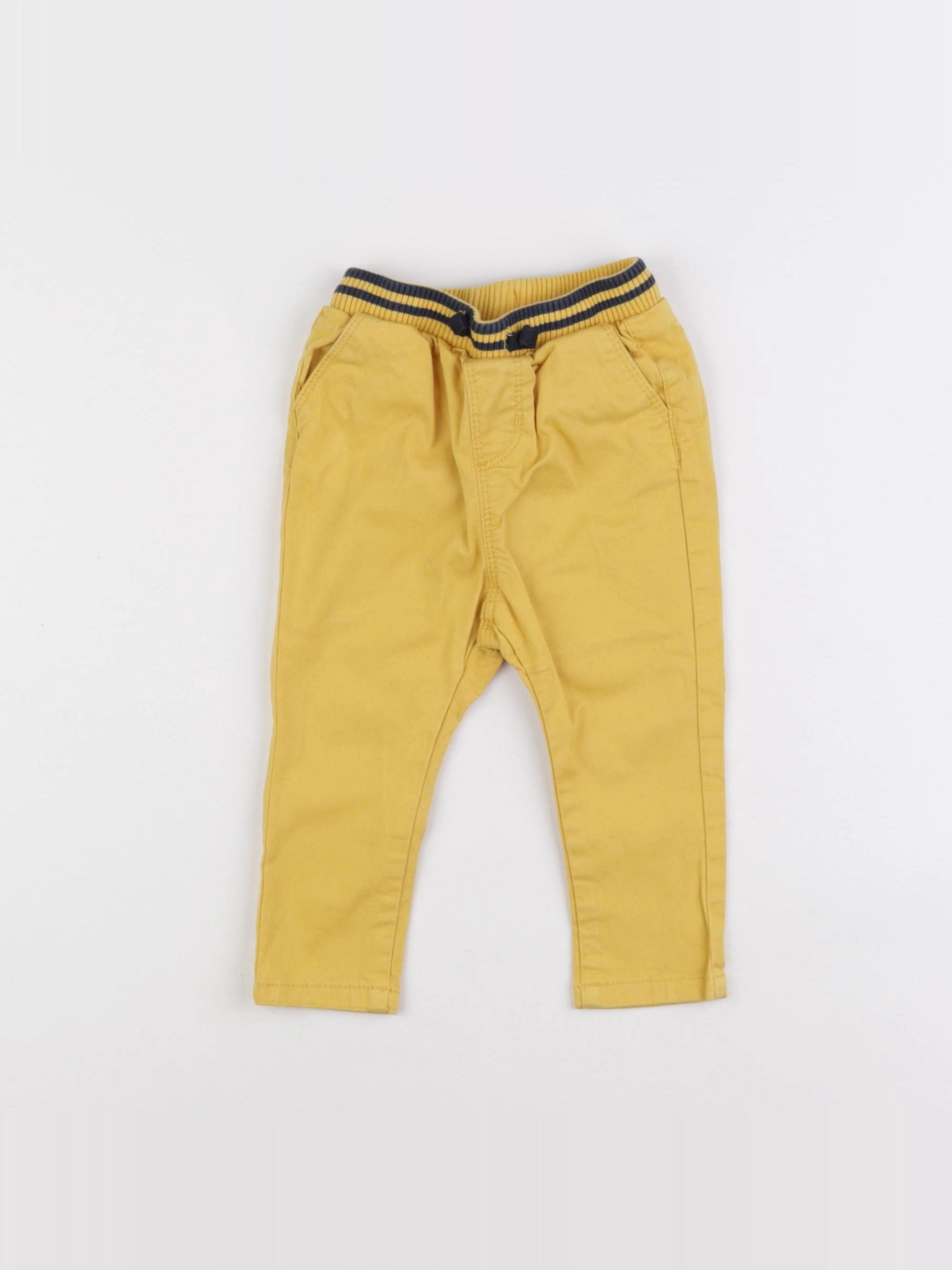 Boutchou - pantalon jaune - 9 mois