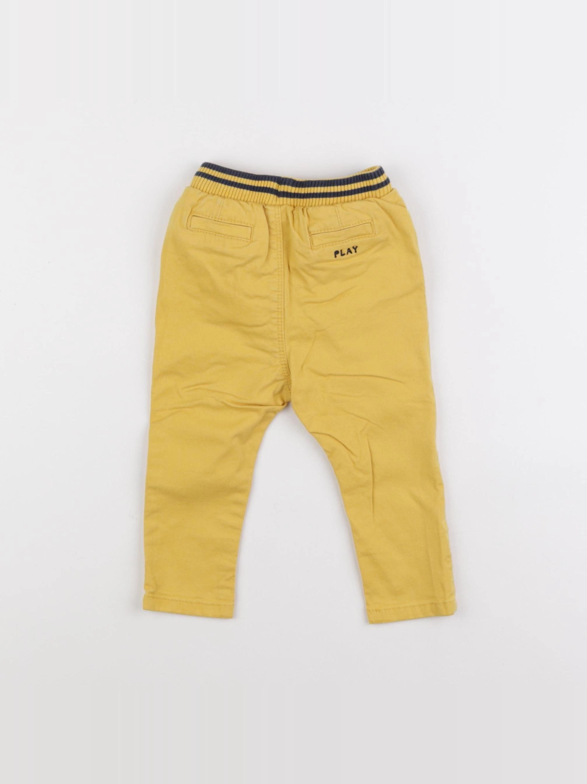 Boutchou - pantalon jaune - 9 mois