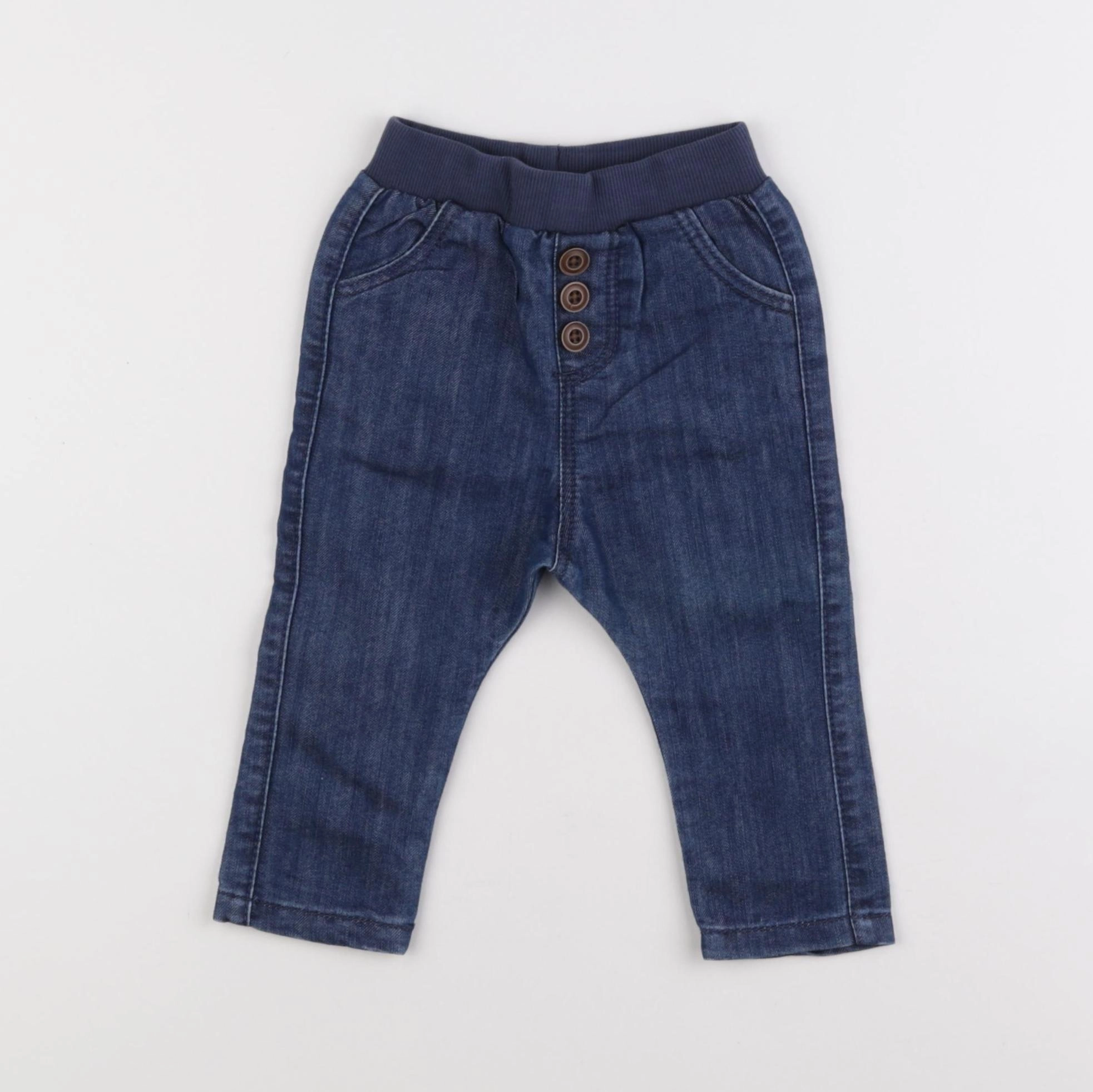 Boutchou - jean bleu - 9 mois