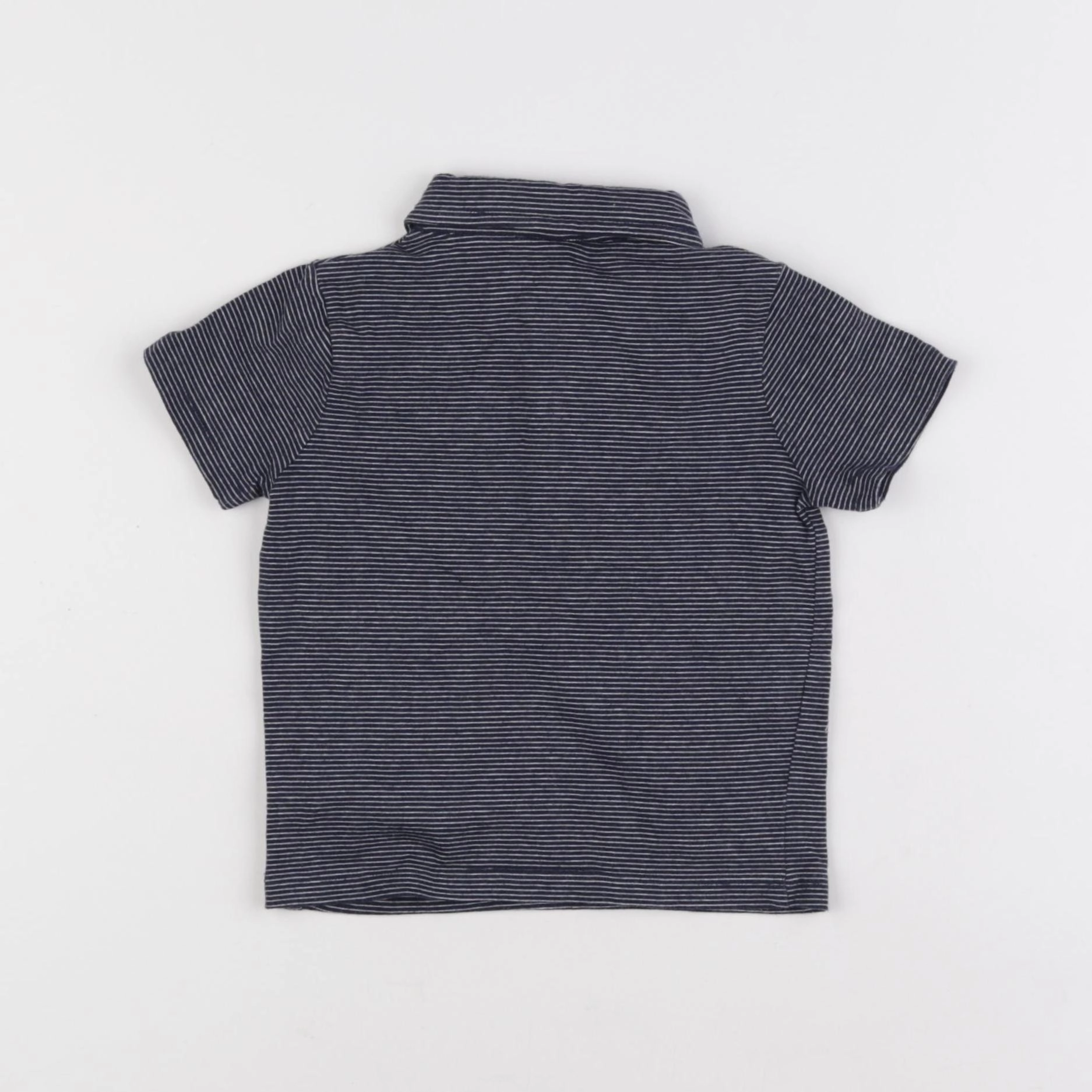 Boutchou - polo bleu - 9 mois