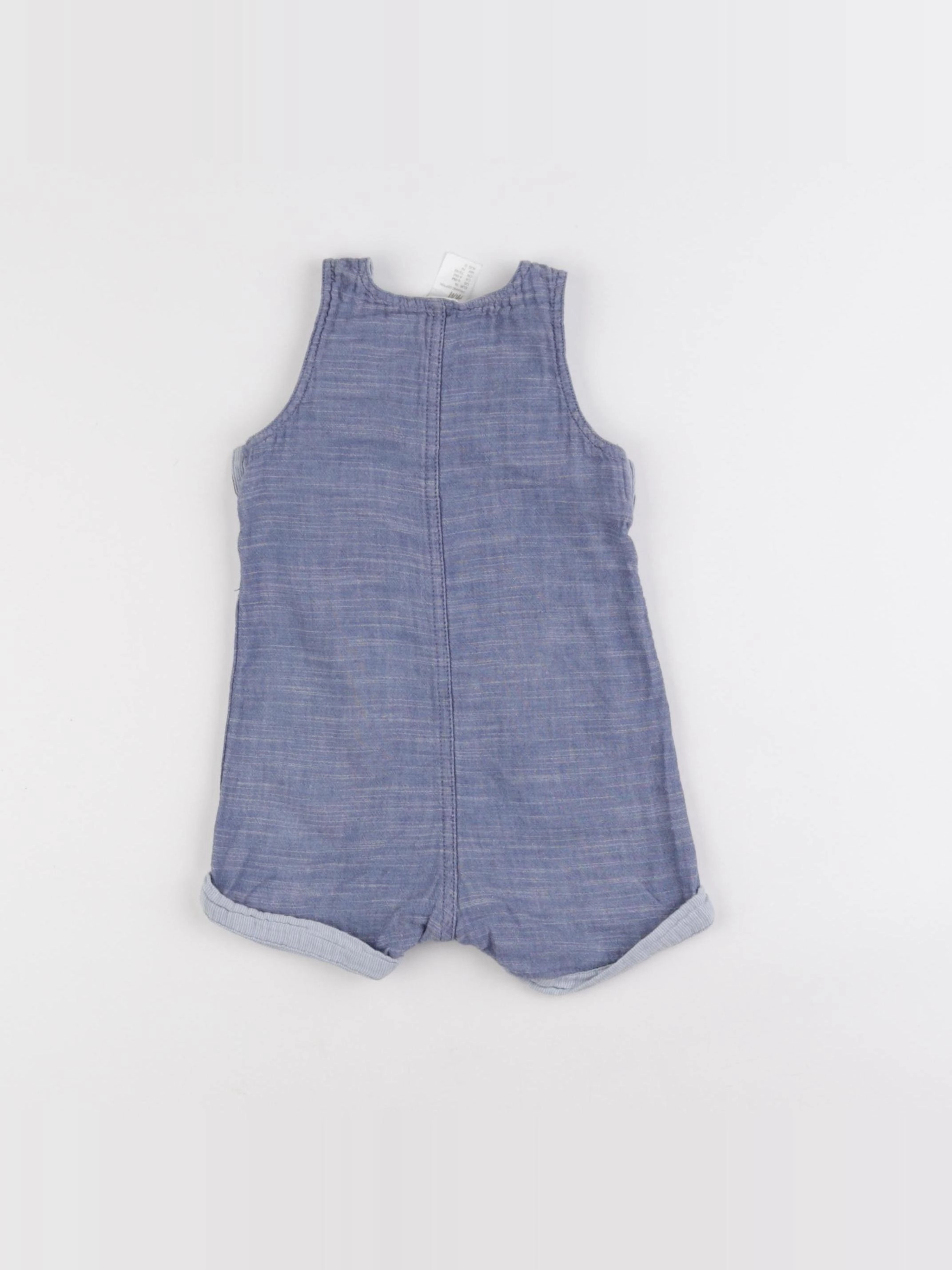H&M - combinaison bleu - 6/9 mois