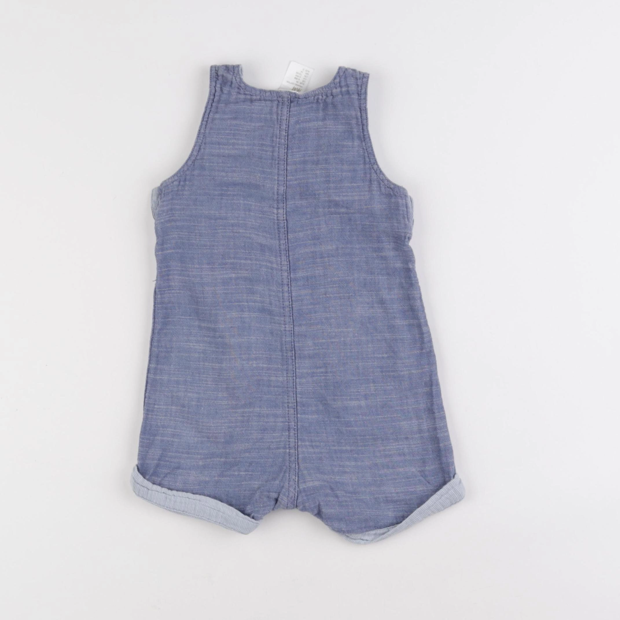 H&M - combinaison bleu - 6/9 mois