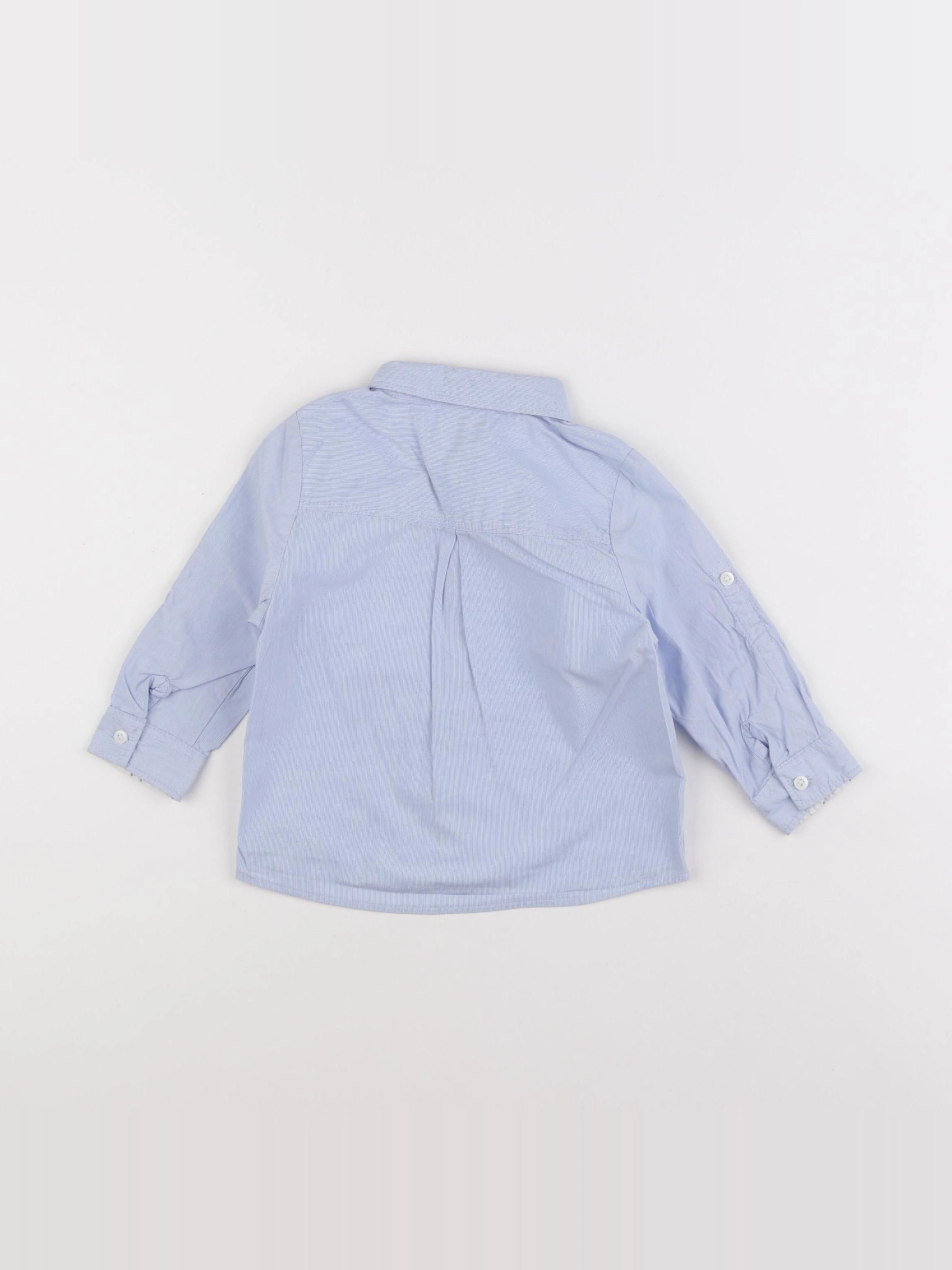 Tape à l'oeil - chemise bleu - 18 mois