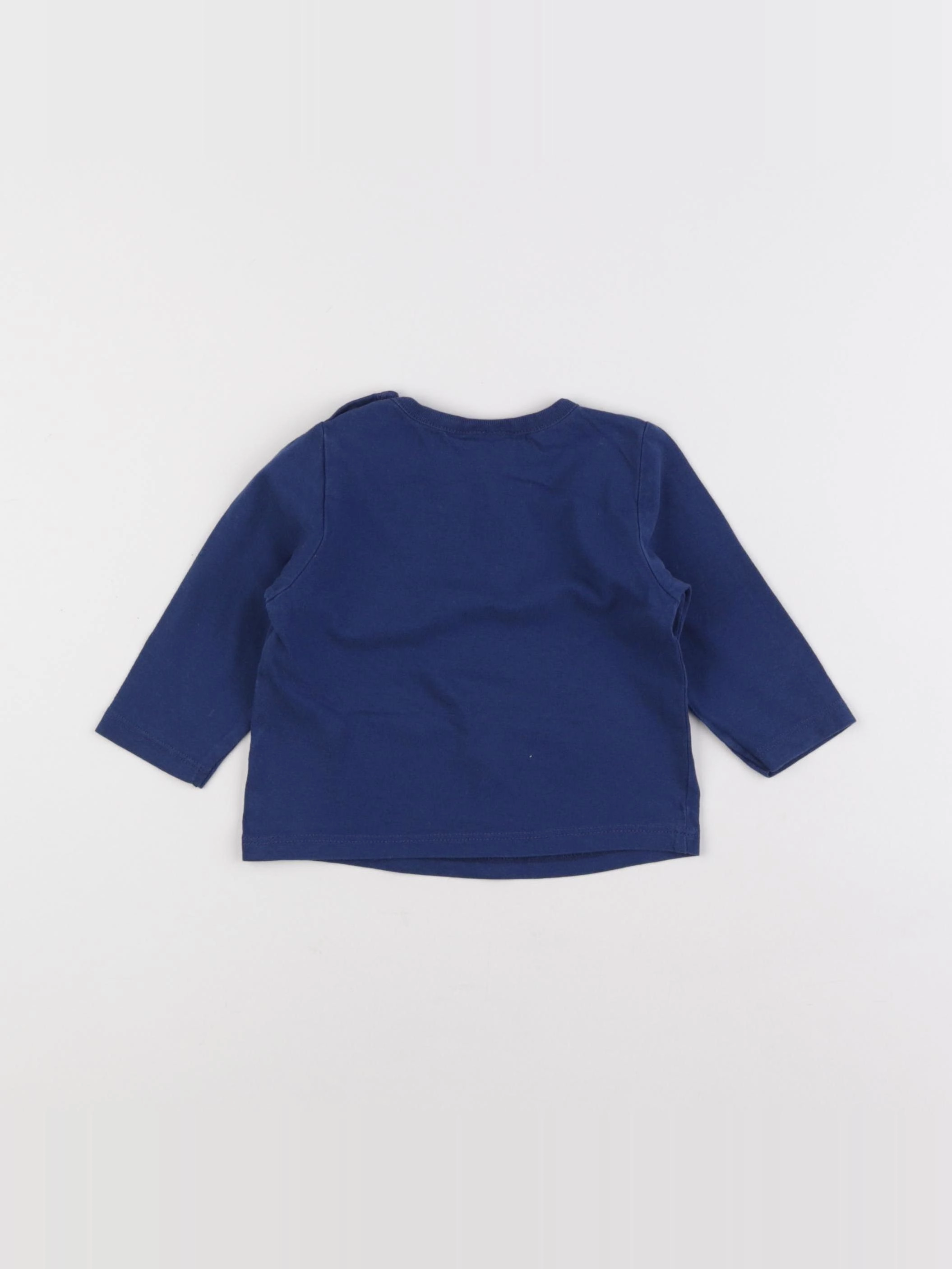 Tape à l'oeil - tee-shirt bleu - 6 mois