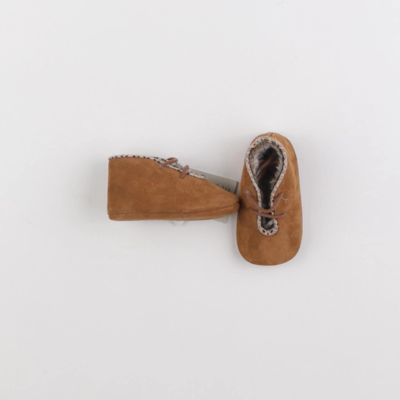 Zara - chaussons marron - pointure 17/18
