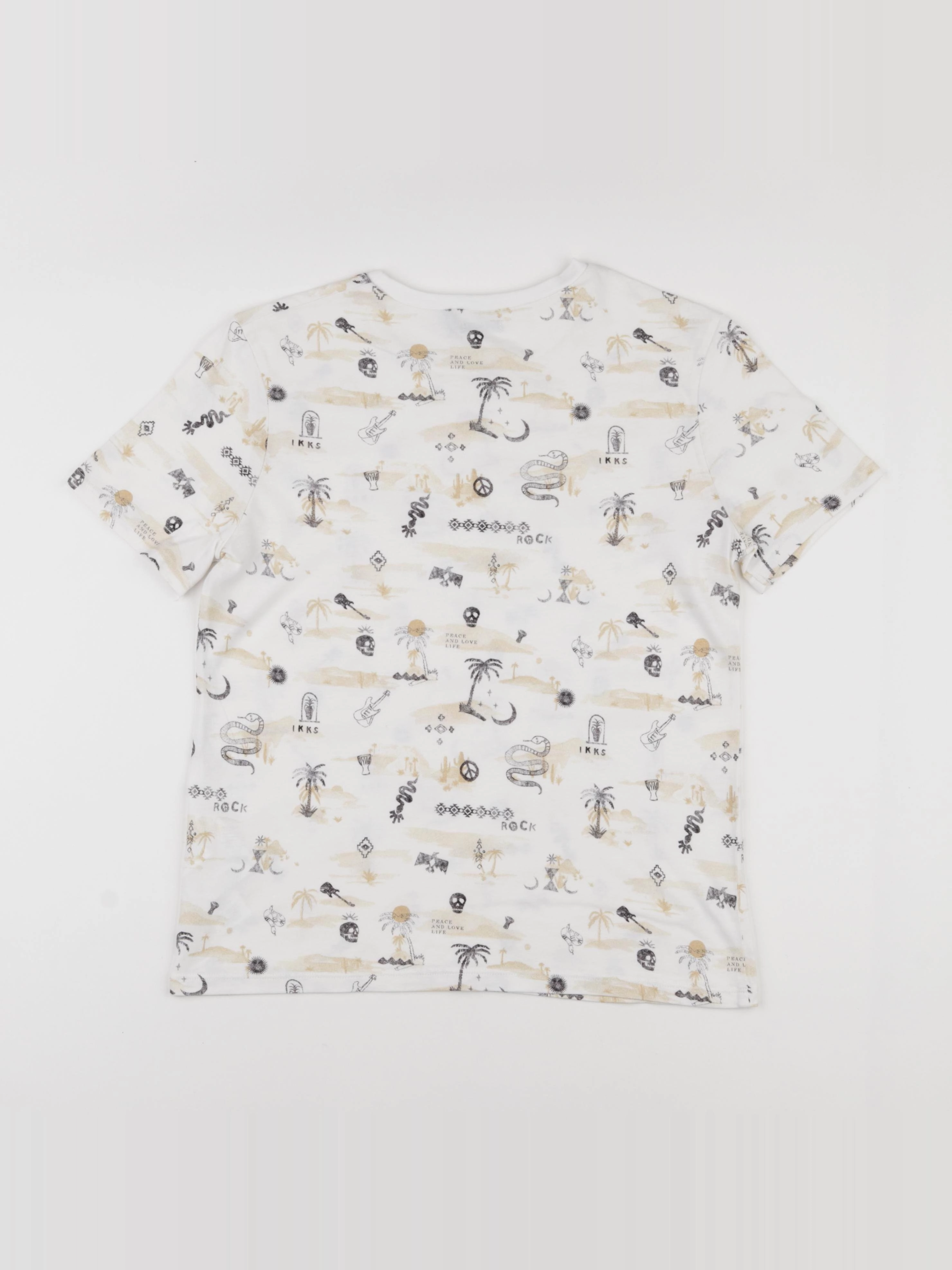 IKKS - tee-shirt multicolore - 14 ans
