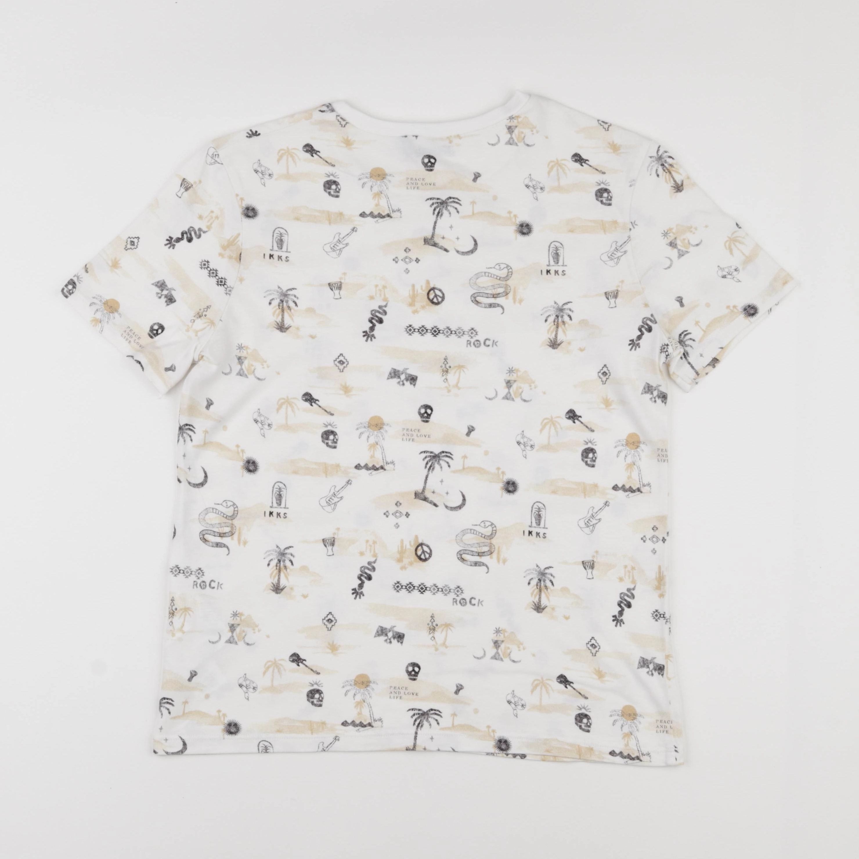 IKKS - tee-shirt multicolore - 14 ans