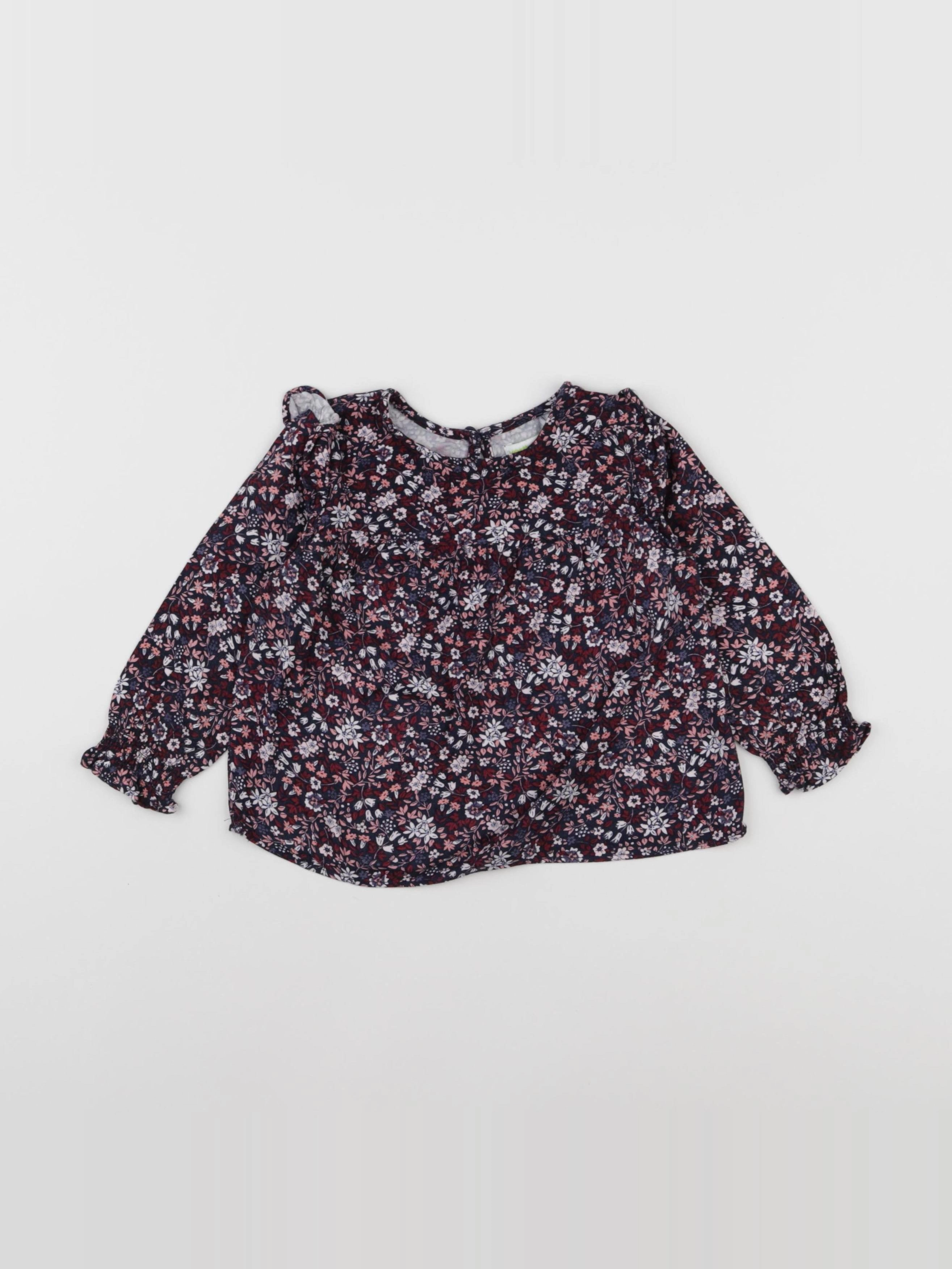 Vertbaudet - blouse multicolore - 2 ans
