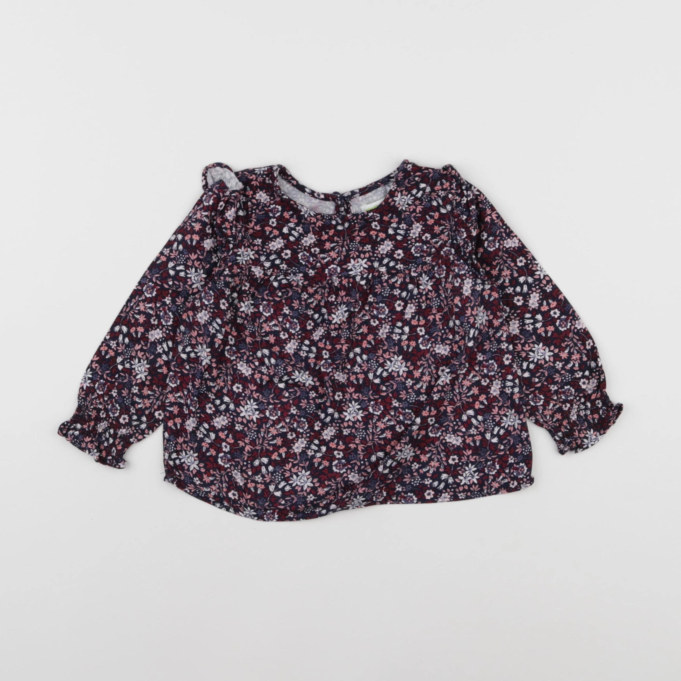 Vertbaudet - blouse multicolore - 2 ans