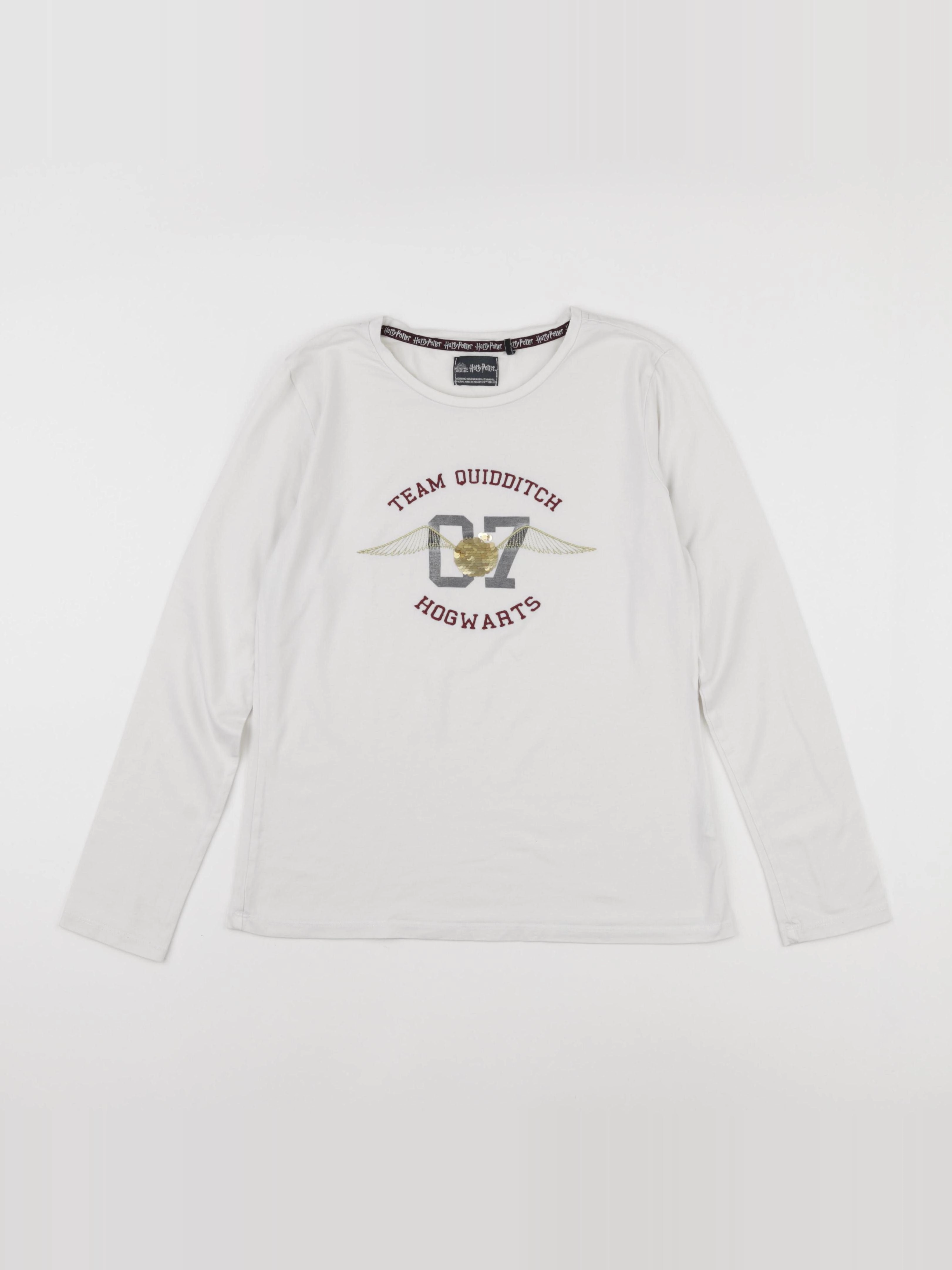 IKKS - tee-shirt beige - 12 ans