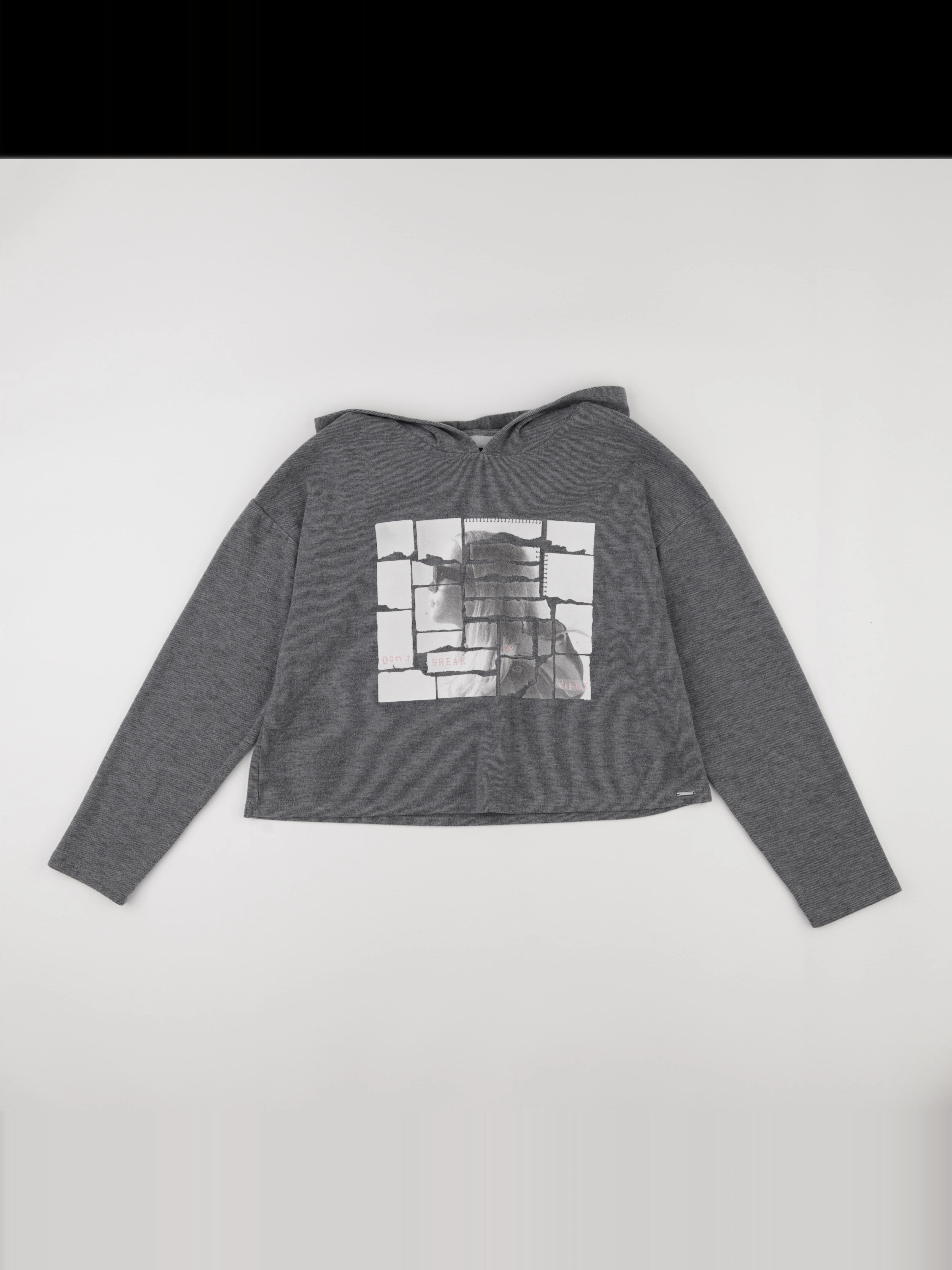 IKKS - sweat gris - 14 ans