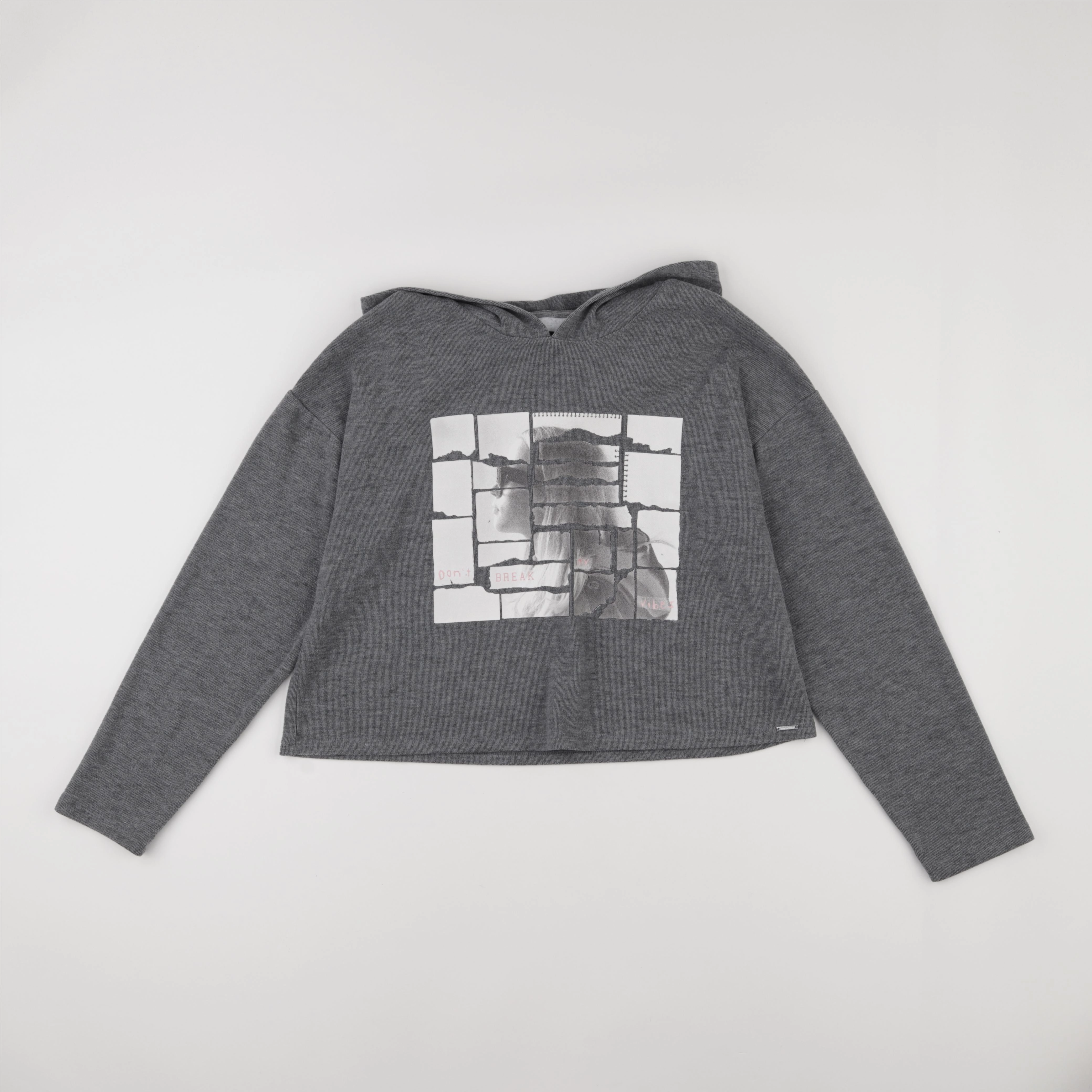 IKKS - sweat gris - 14 ans