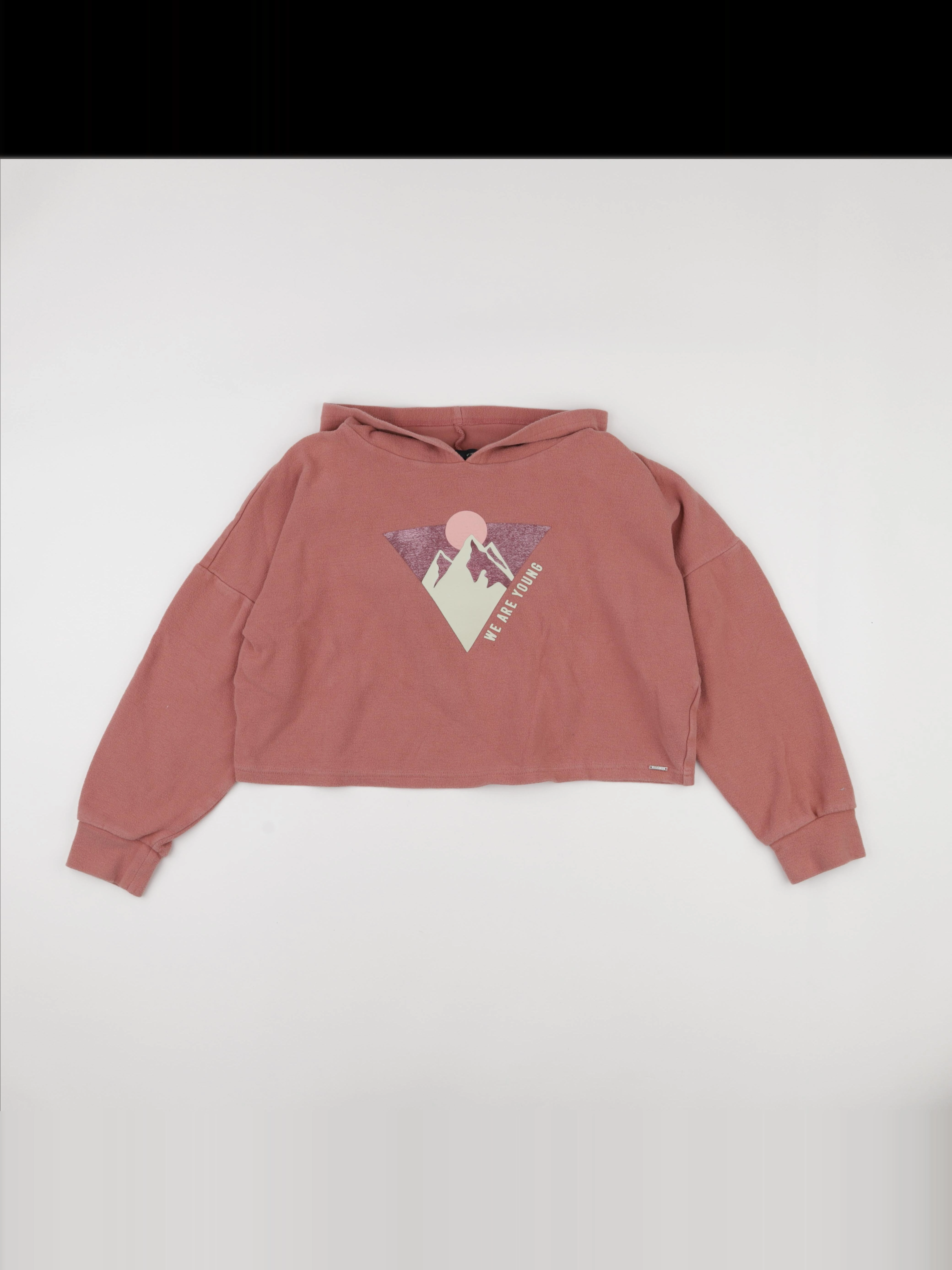 IKKS - sweat rose - 14 ans