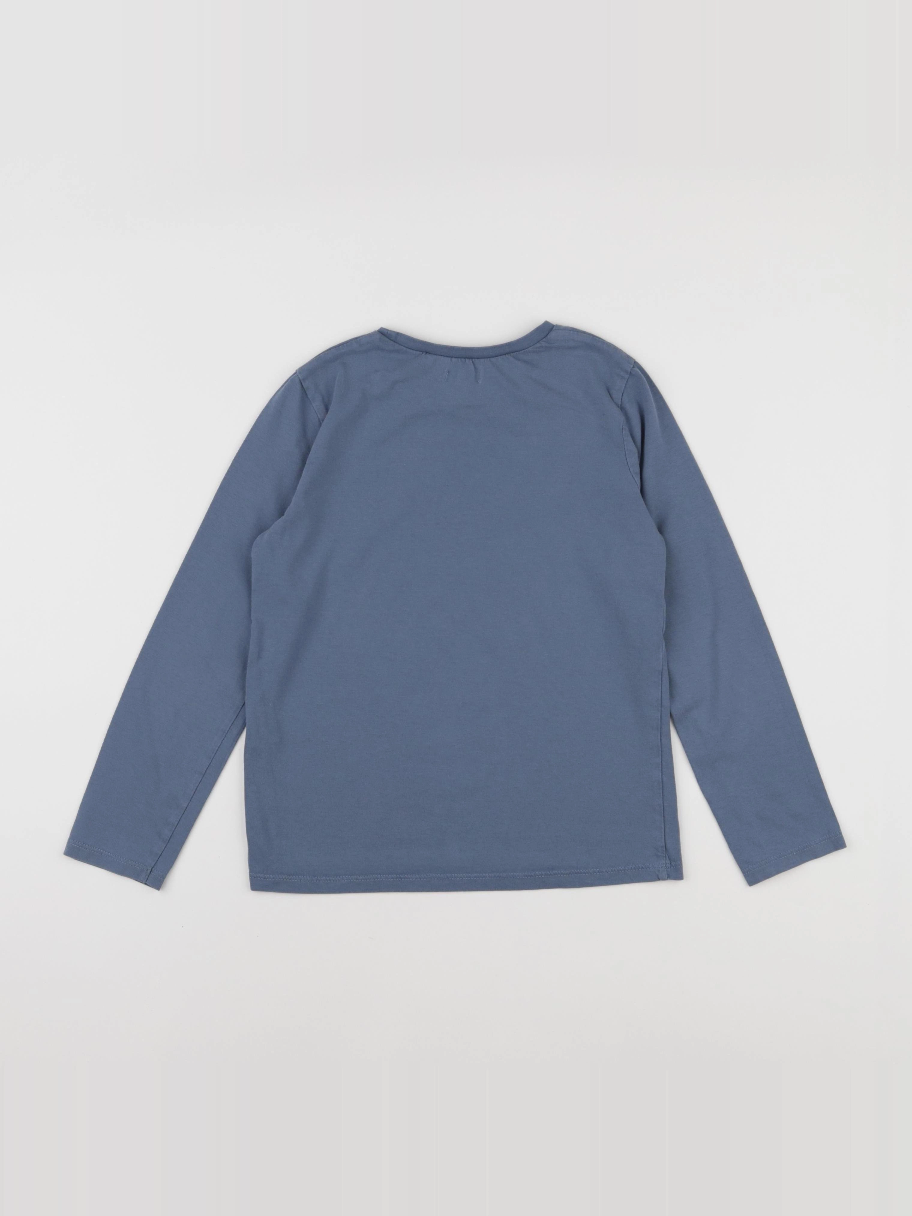 IKKS - tee-shirt bleu - 8 ans