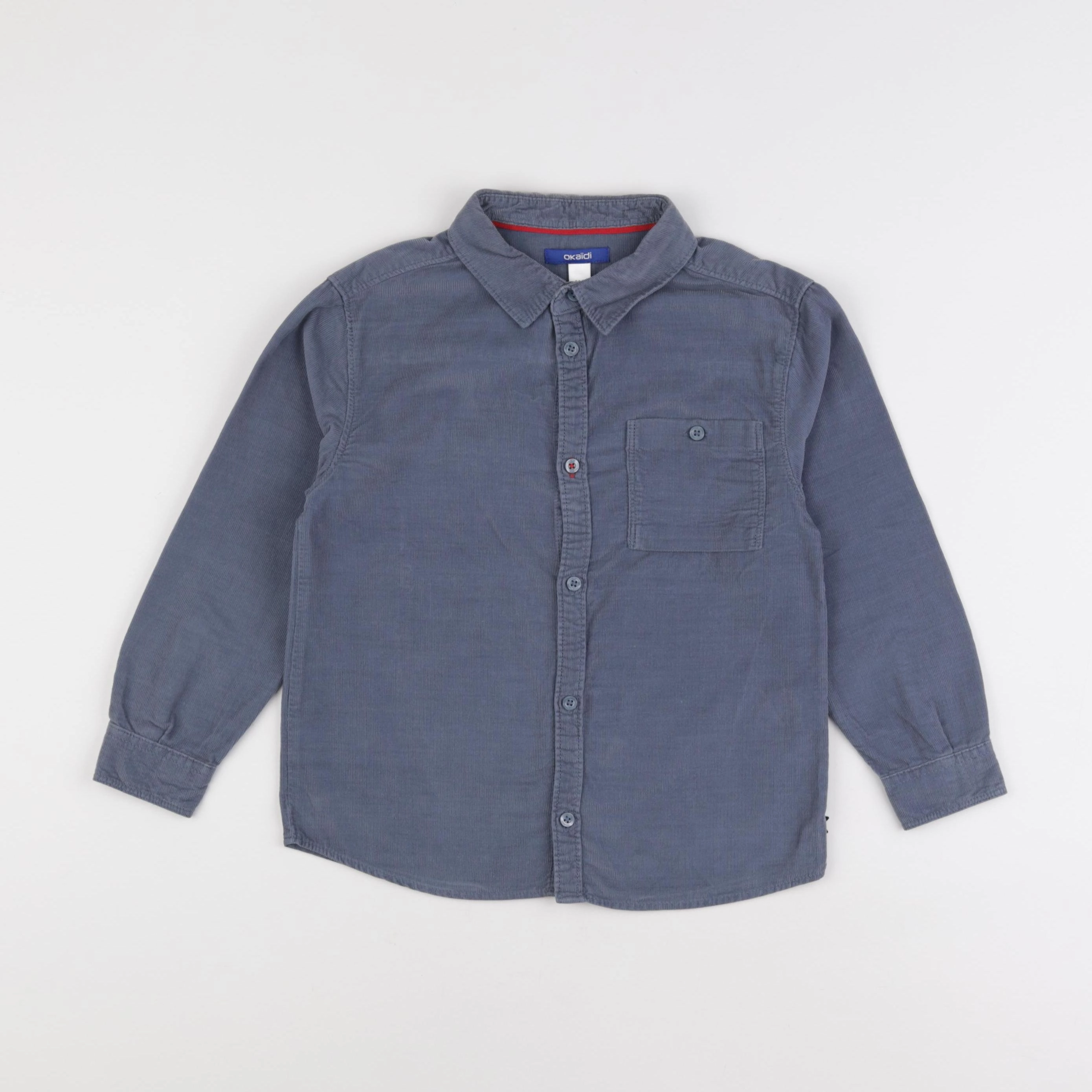 Okaidi - chemise bleu - 6 ans