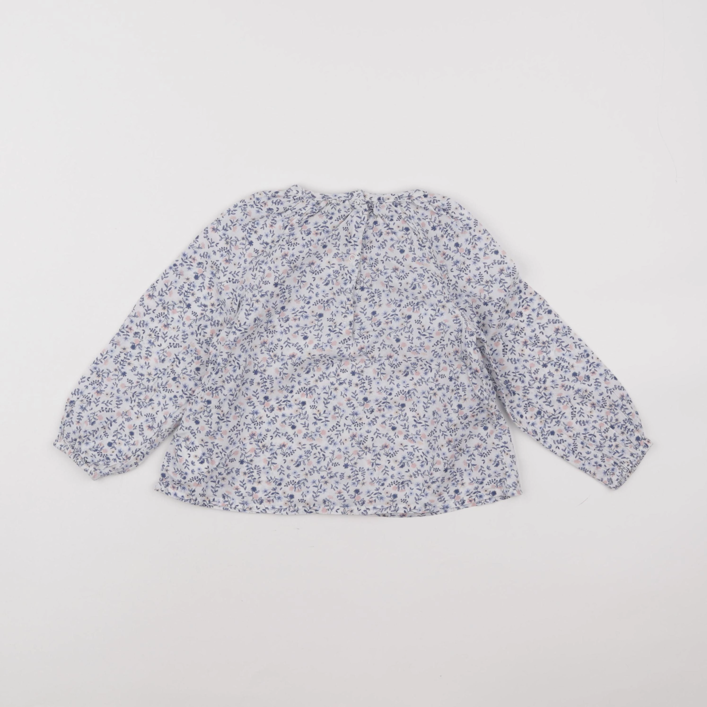 Tape à l'oeil - blouse bleu - 36 mois
