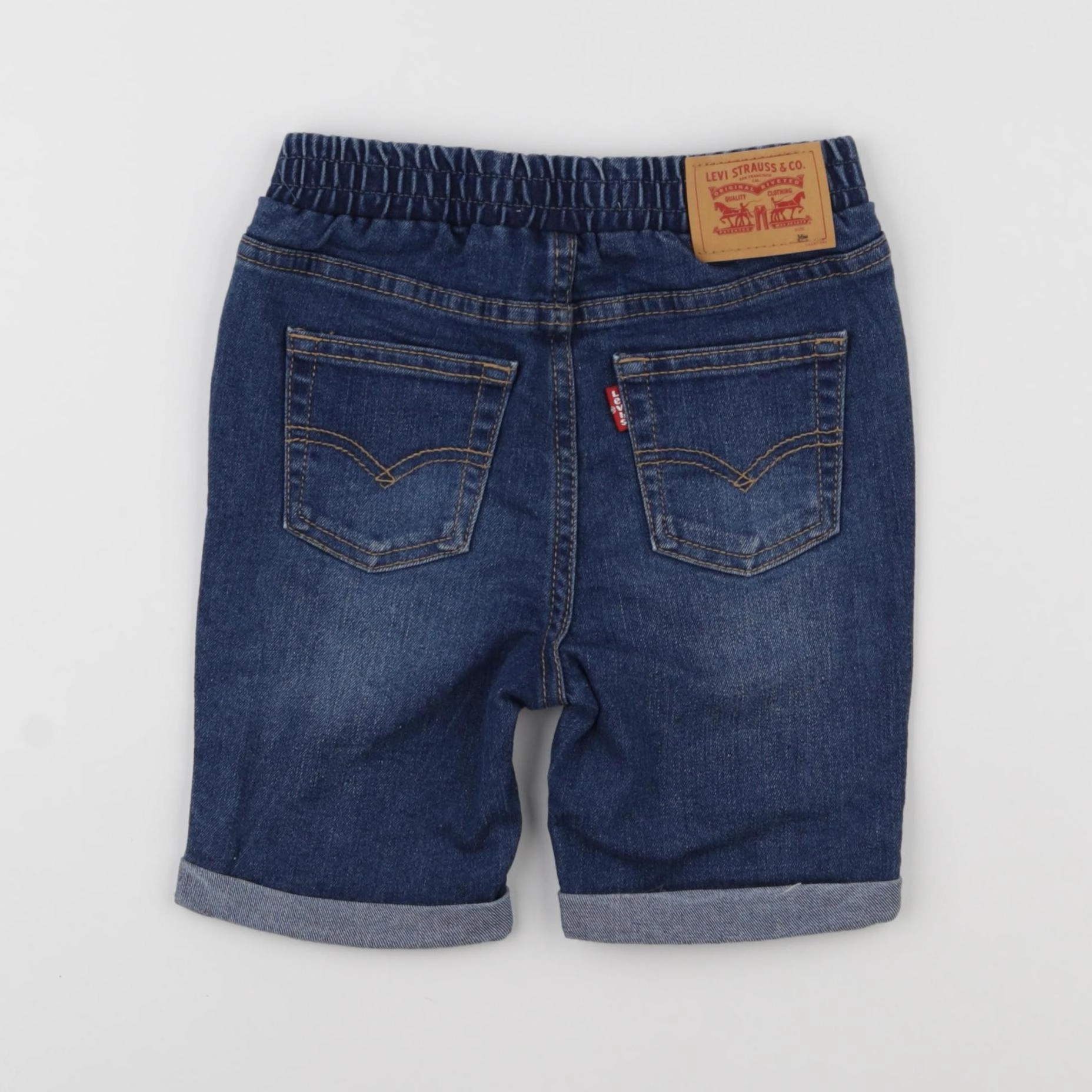 Levi's - short bleu - 36 mois