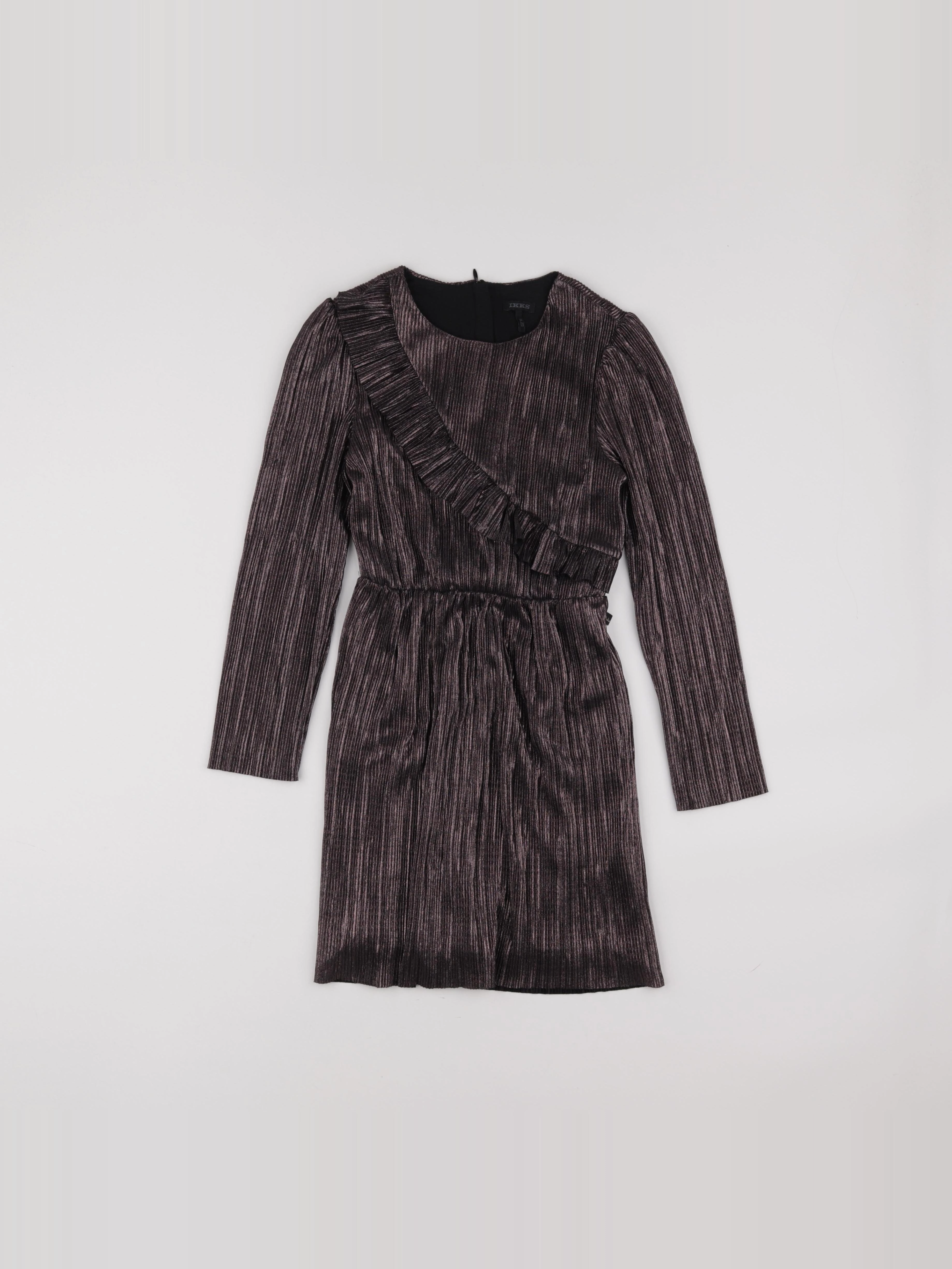 IKKS - robe rose - 8 ans