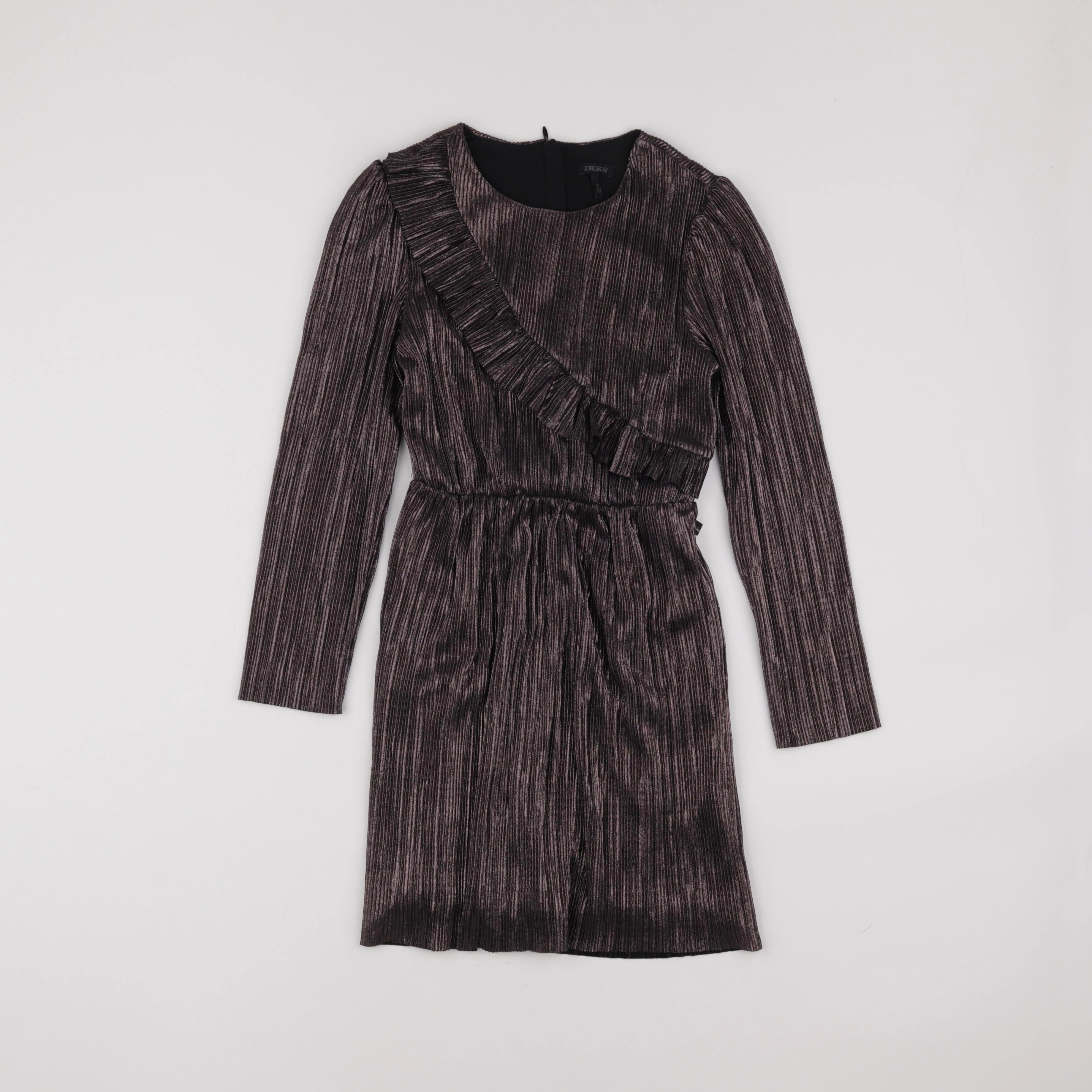 IKKS - robe rose - 8 ans
