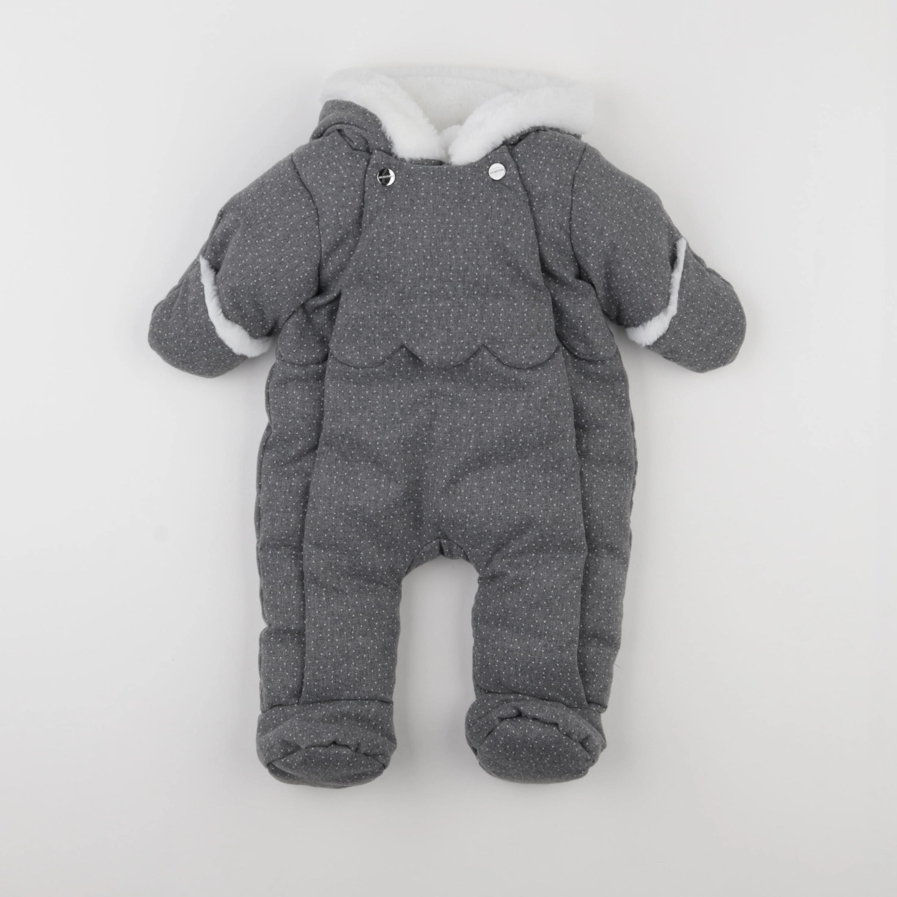 Jacadi - combi-pilote gris - 3 mois