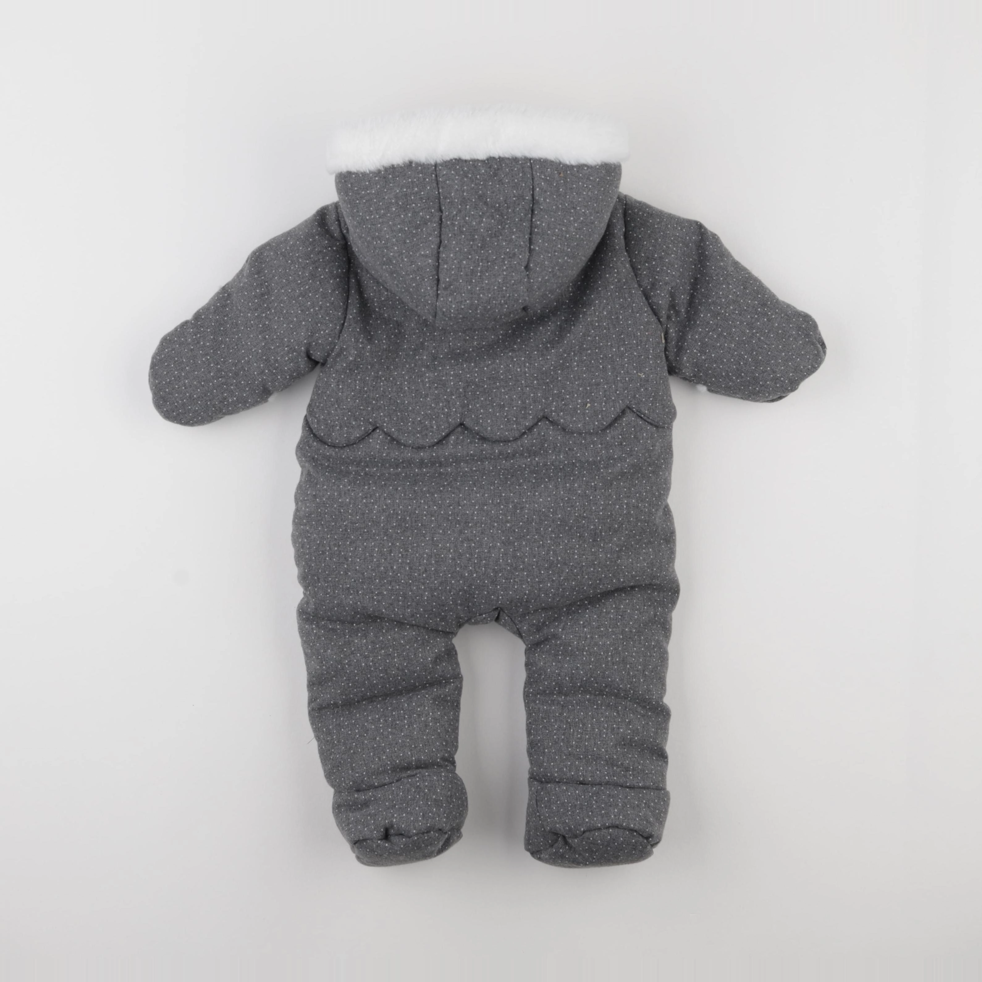 Jacadi - combi-pilote gris - 3 mois