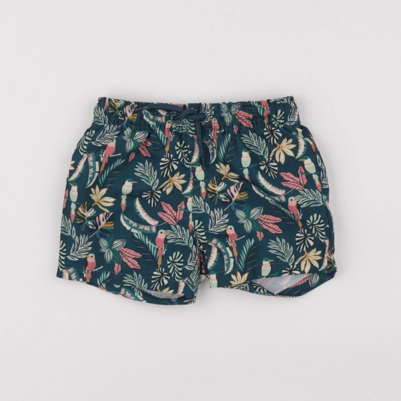 Vertbaudet - maillot de bain vert - 9 mois