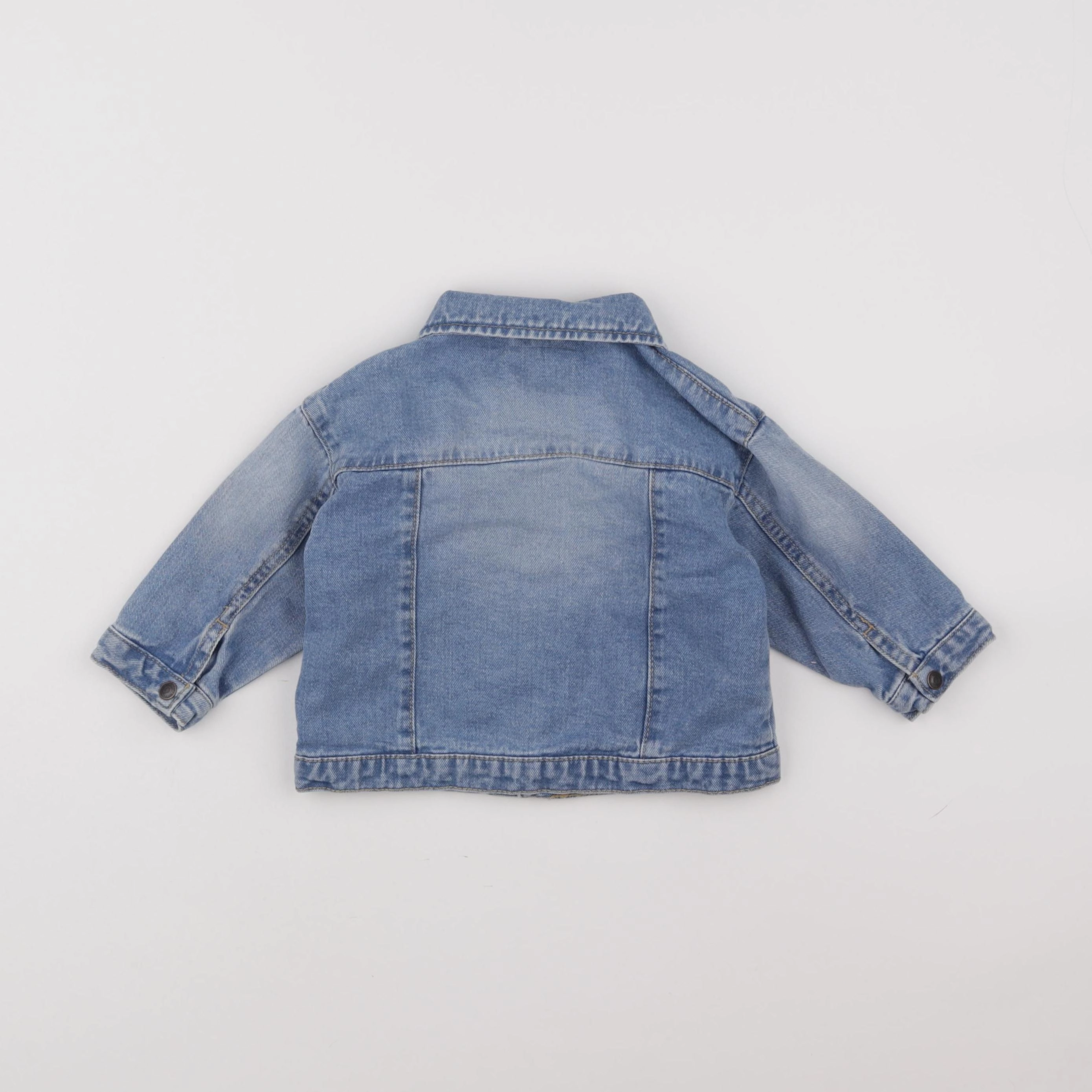 Vertbaudet - veste bleu - 9 mois