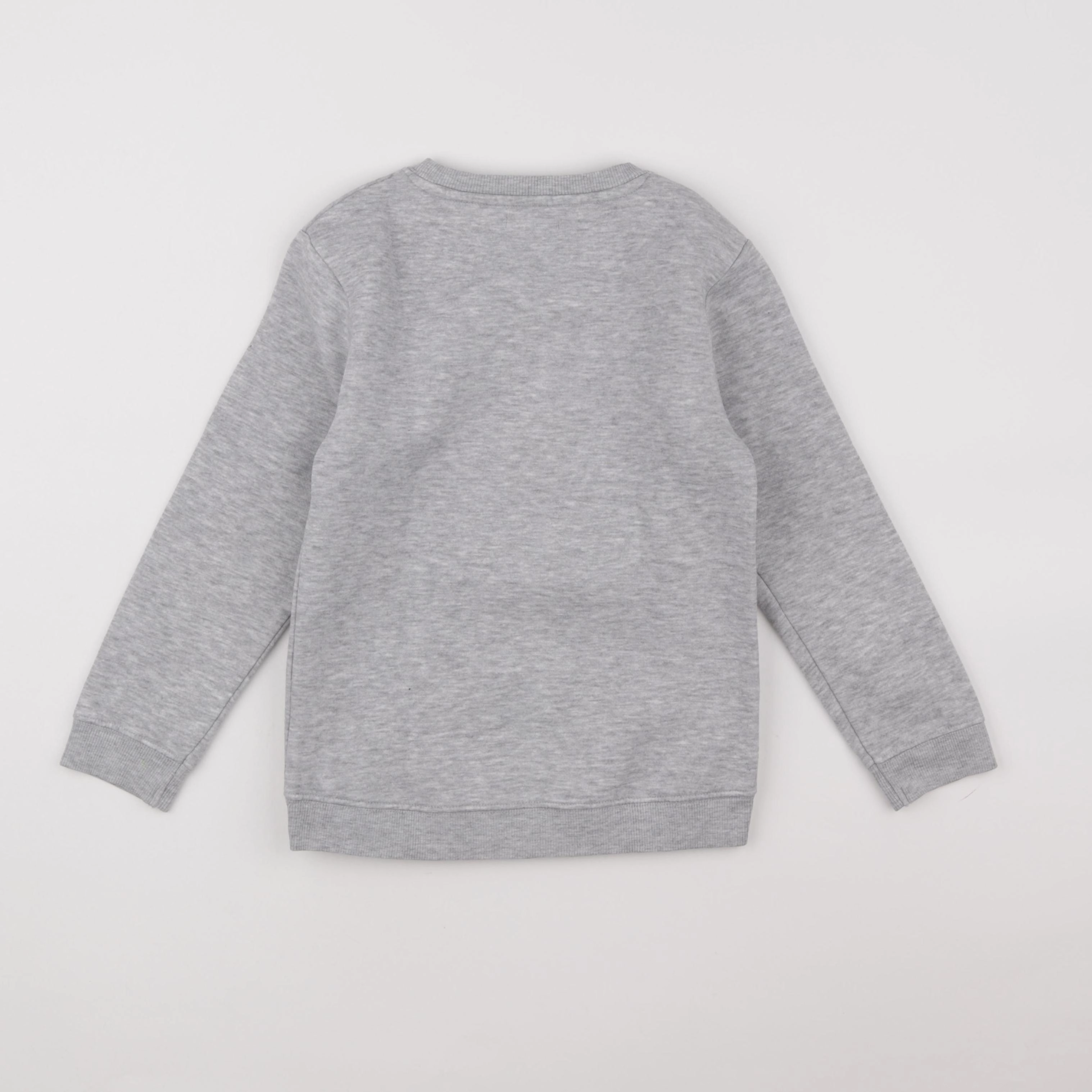 Vertbaudet - sweat gris - 8 ans