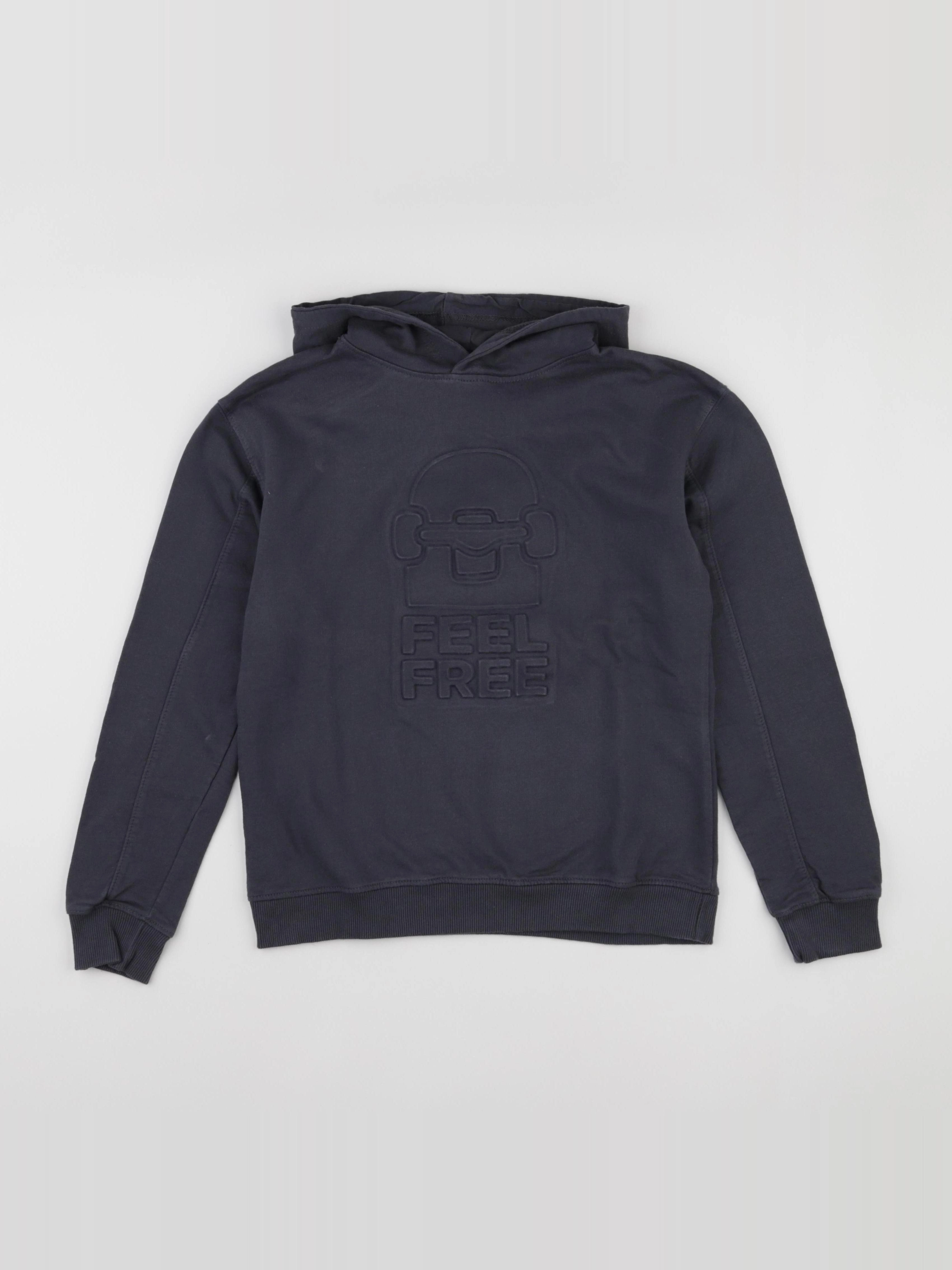 Mango - sweat gris - 11/12 ans