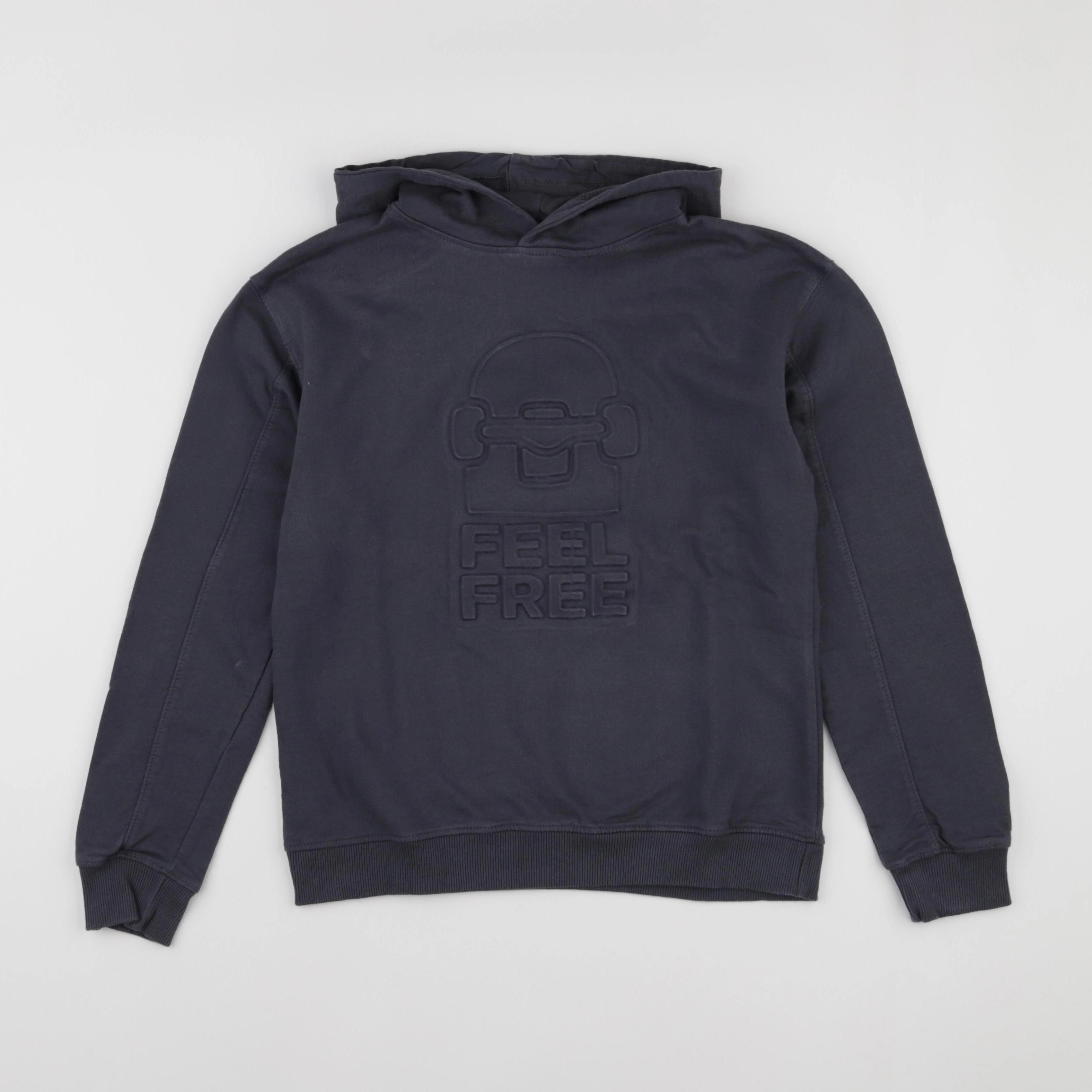 Mango - sweat gris - 11/12 ans