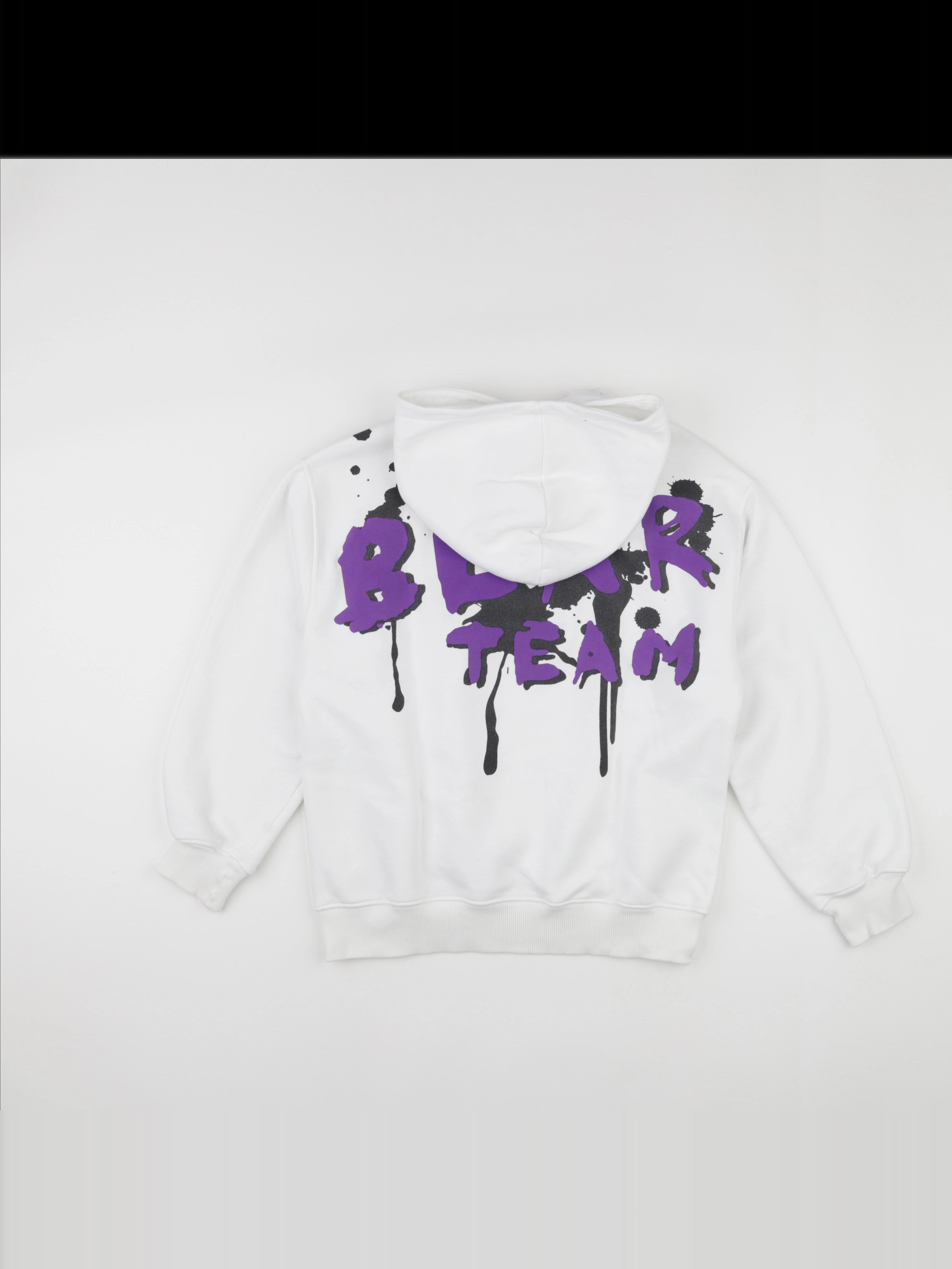 Zara - sweat imprimé au dos blanc - 11/12 ans